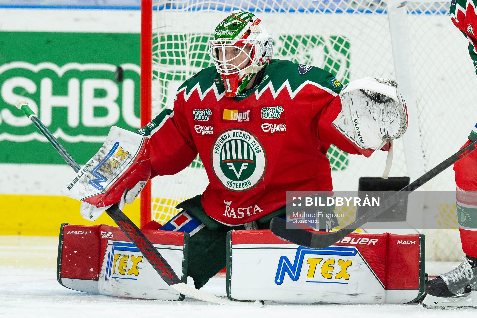 Frölundas målvakt Lars Johansson