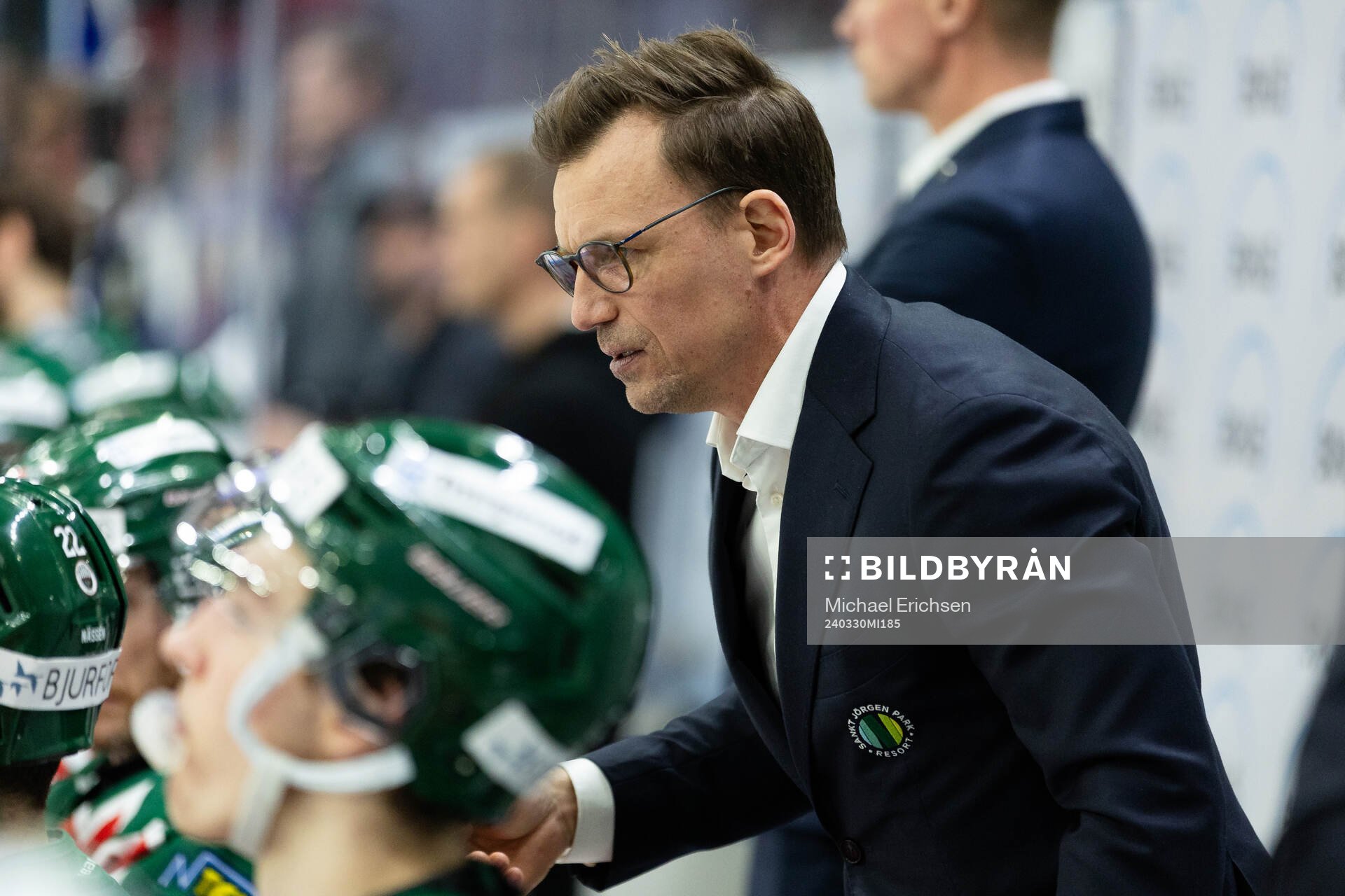 Frölundas assisterande tränare Kristoffer Näslund