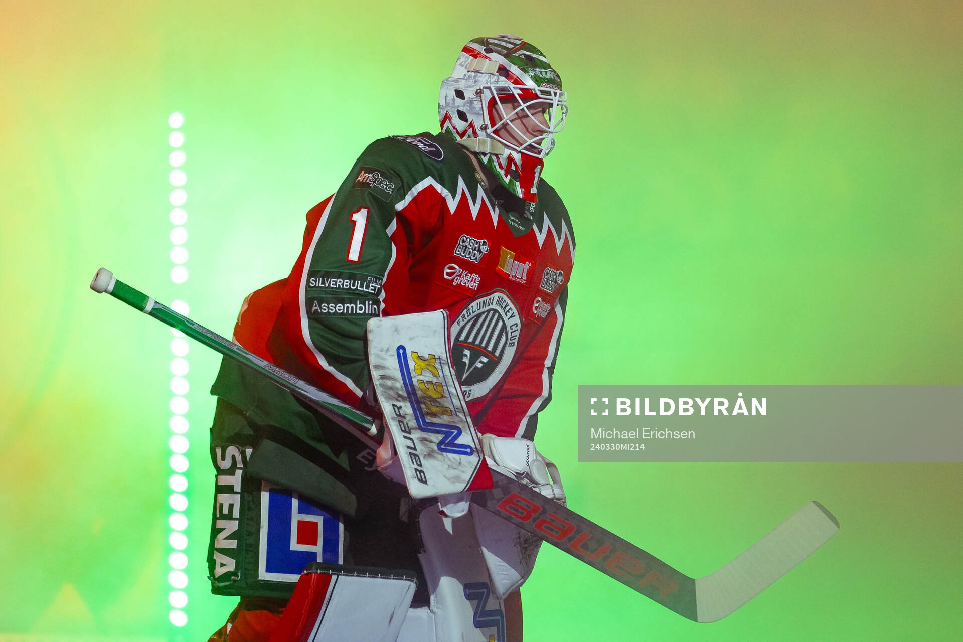 Frölundas målvakt Lars Johansson