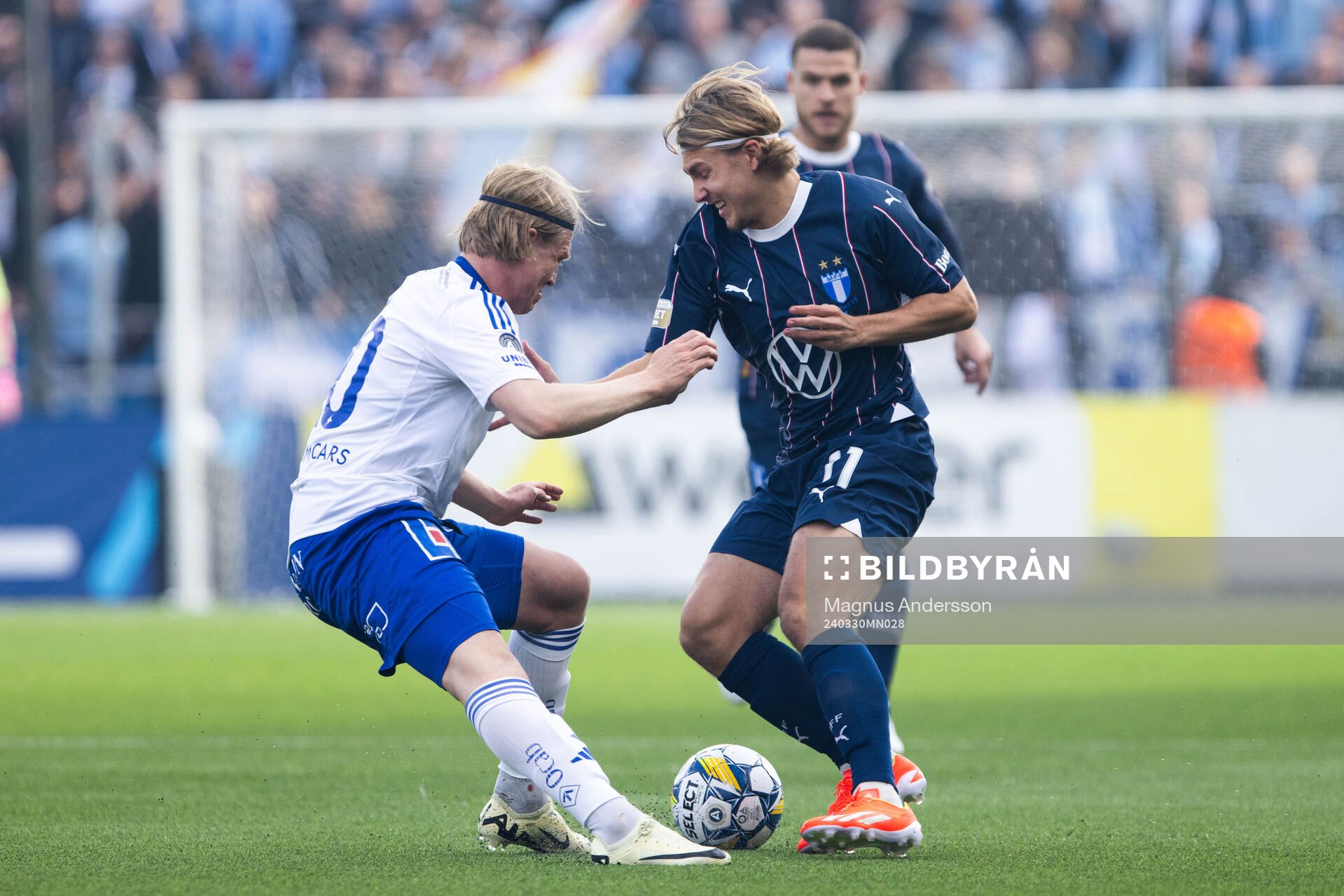 IFK Norrköpings Daniel Fritz Eid och Malmö FFs Sebastian