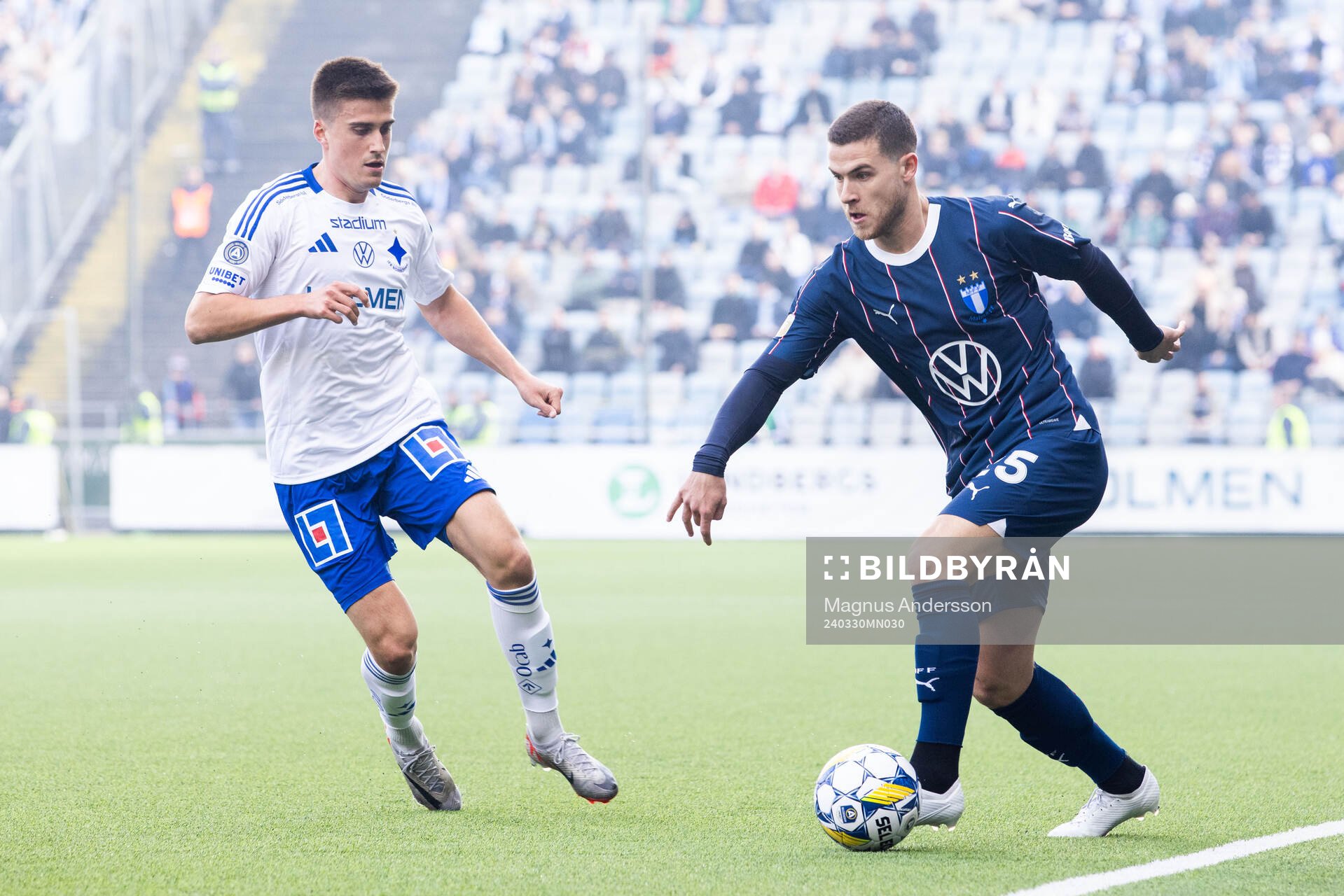 IFK Norrköpings Carl Björk och Malmö FFs Gabriel