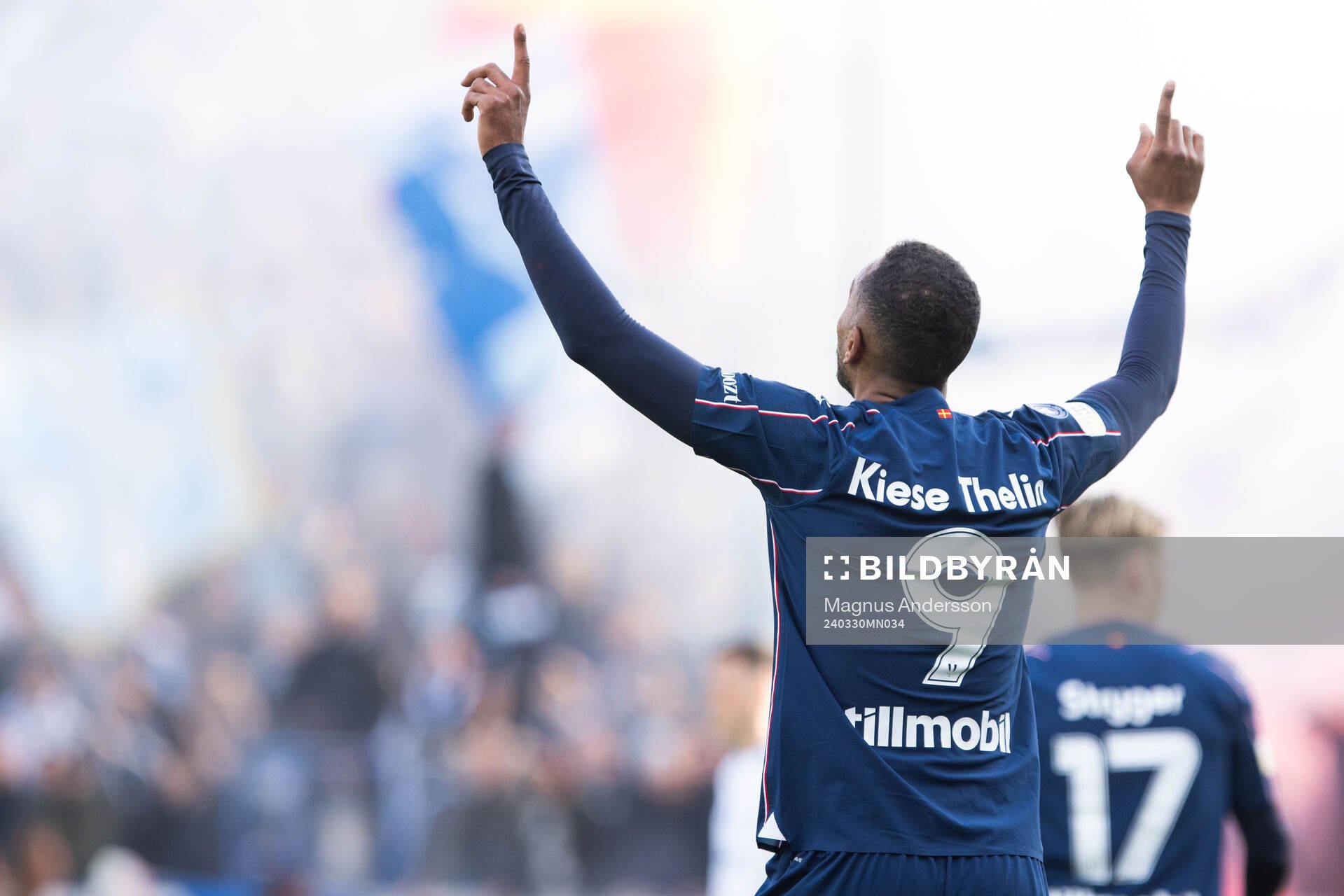 Malmö FFs Isaac Kiese Thelin jublar