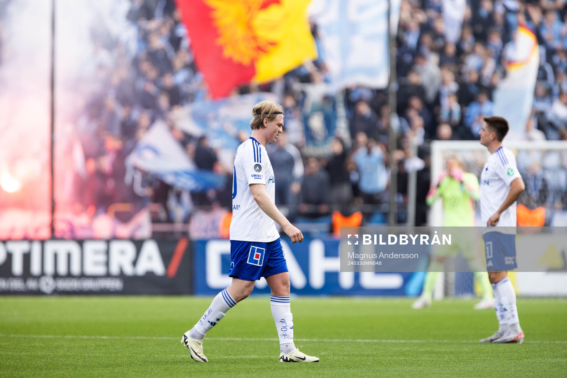 IFK Norrköpings Daniel Fritz Eid deppar