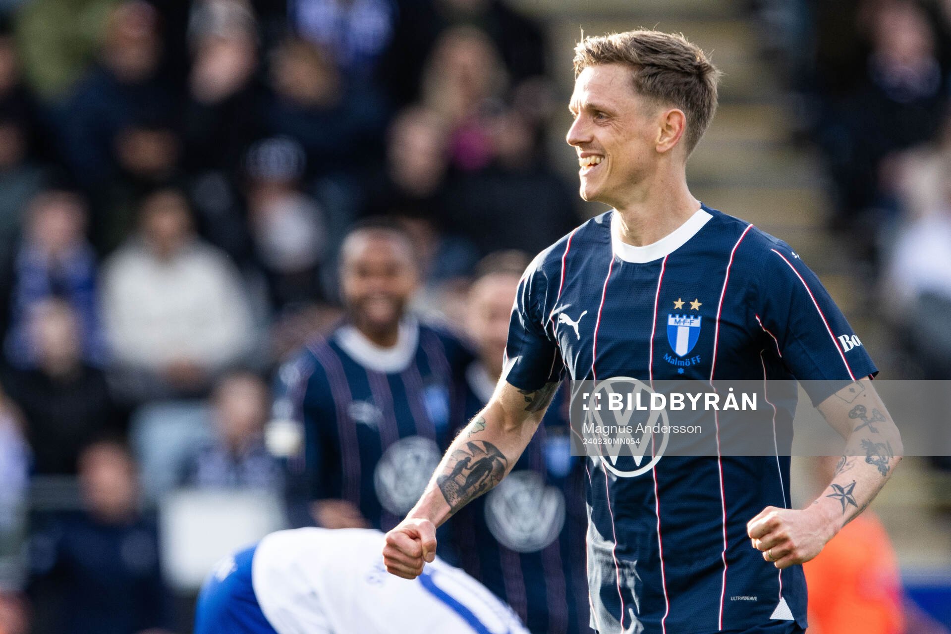 Malmö FFs Søren Rieks jublar