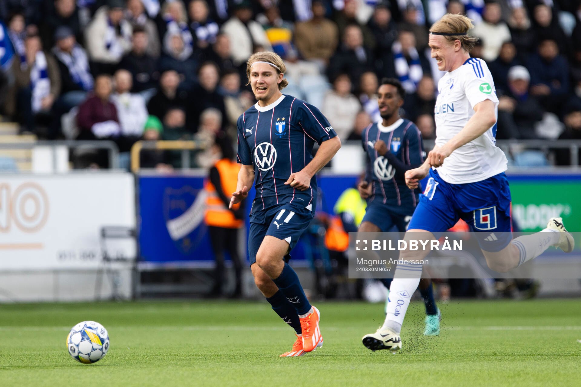 Malmö FFs Sebastian Nanasi och IFK Norrköpings Daniel