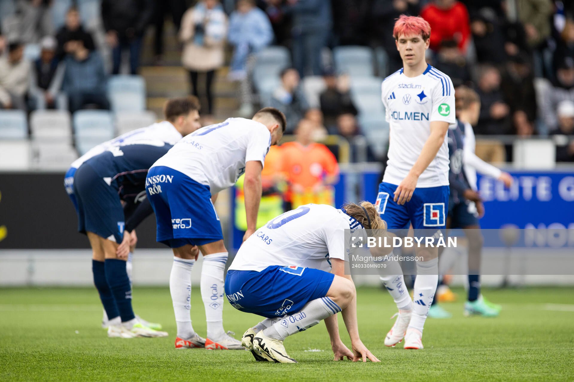 IFK Norrköpings Daniel Fritz Eid deppar
