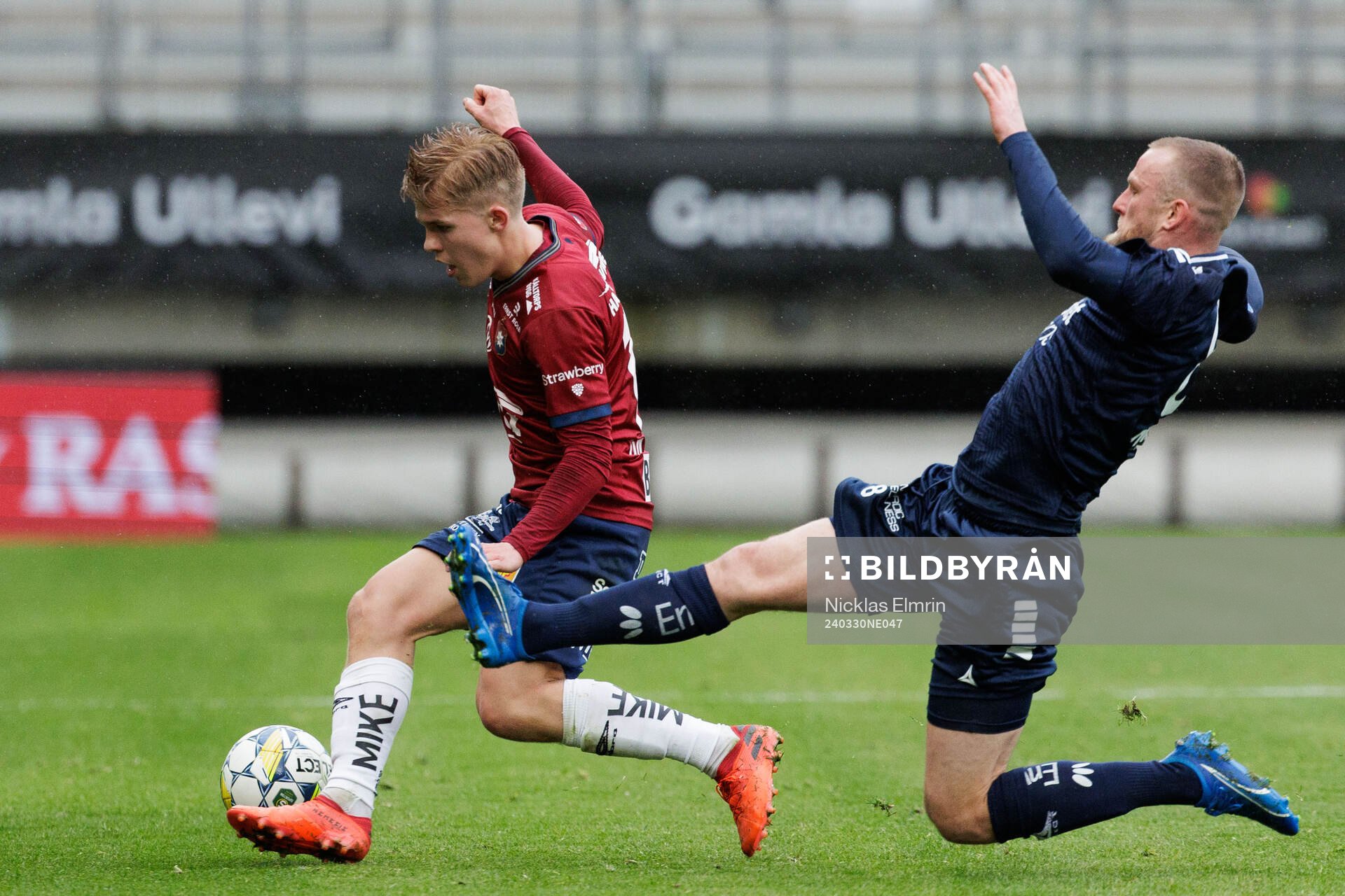 Örgrytes Isak Dahlqvist och Utsiktens Alexander Faltsetas