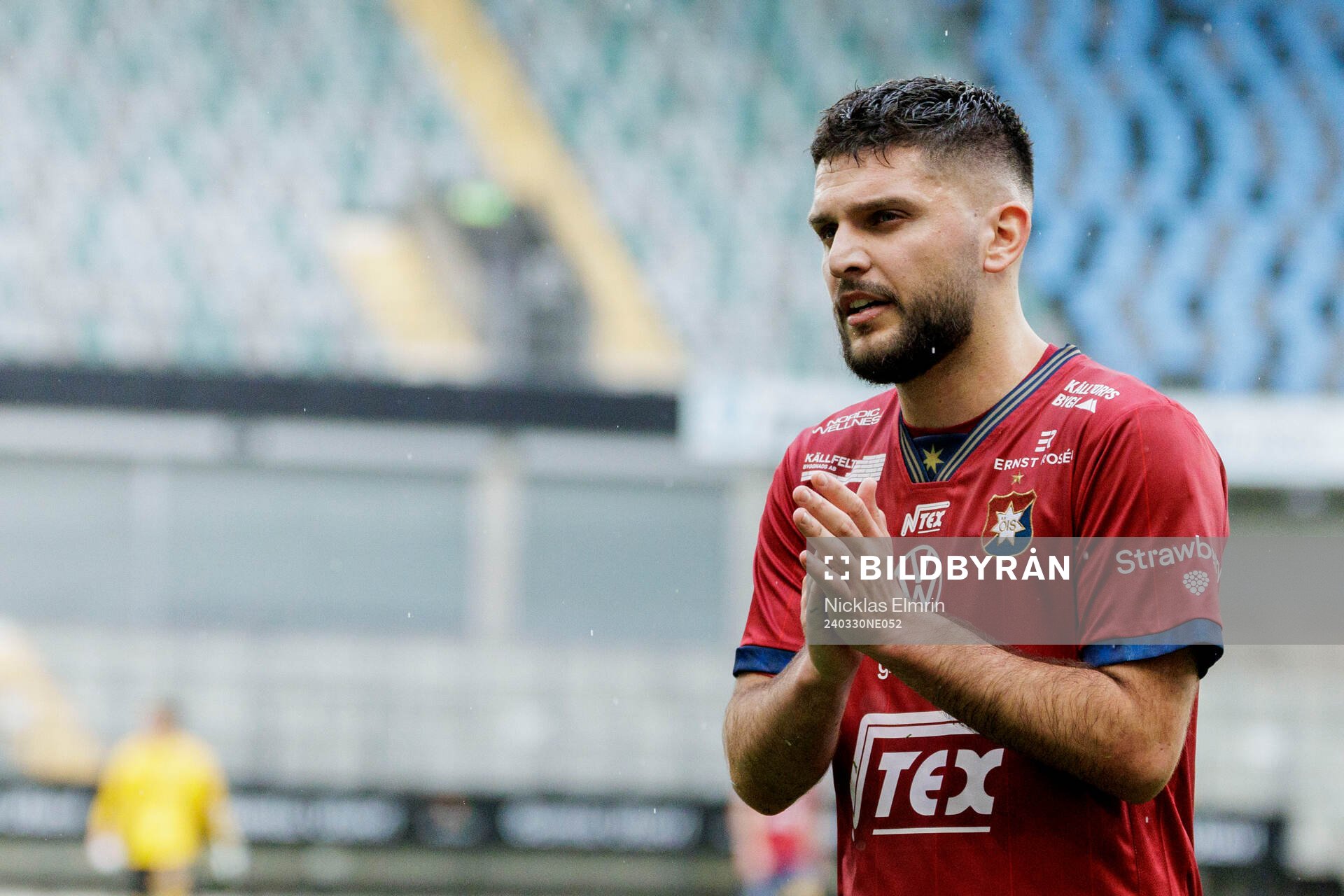 under fotbollsmatchen i Superettan mellan Örgryte och