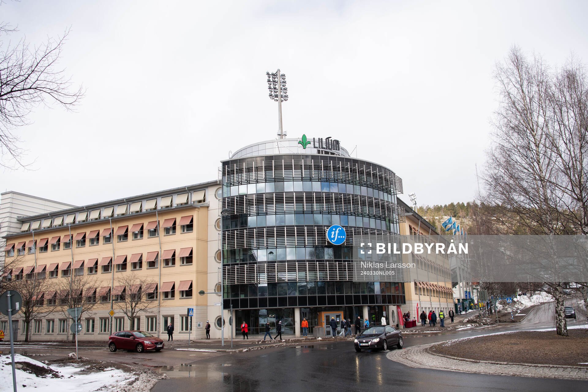 Exteriör vy av NP3 Arena