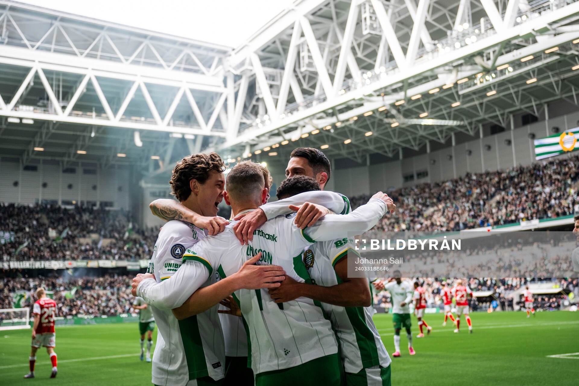 Hammarbys Hampus Skoglund, Oscar Johansson Schellhas och