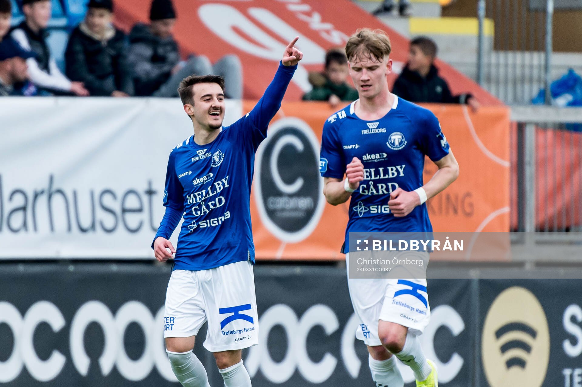 Trelleborgs Armin Culum jublar
