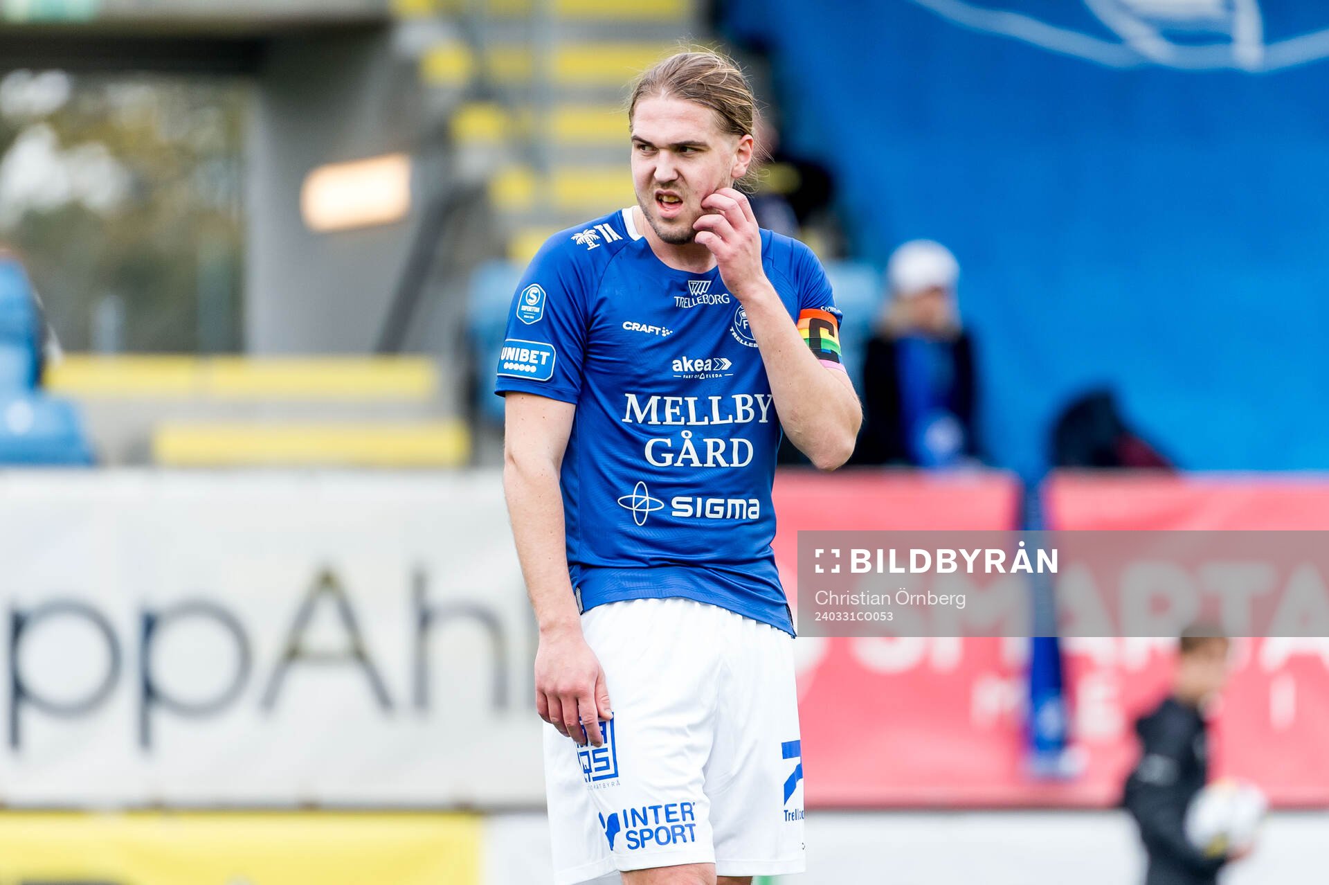 Trelleborgs Charlie Weberg deppar