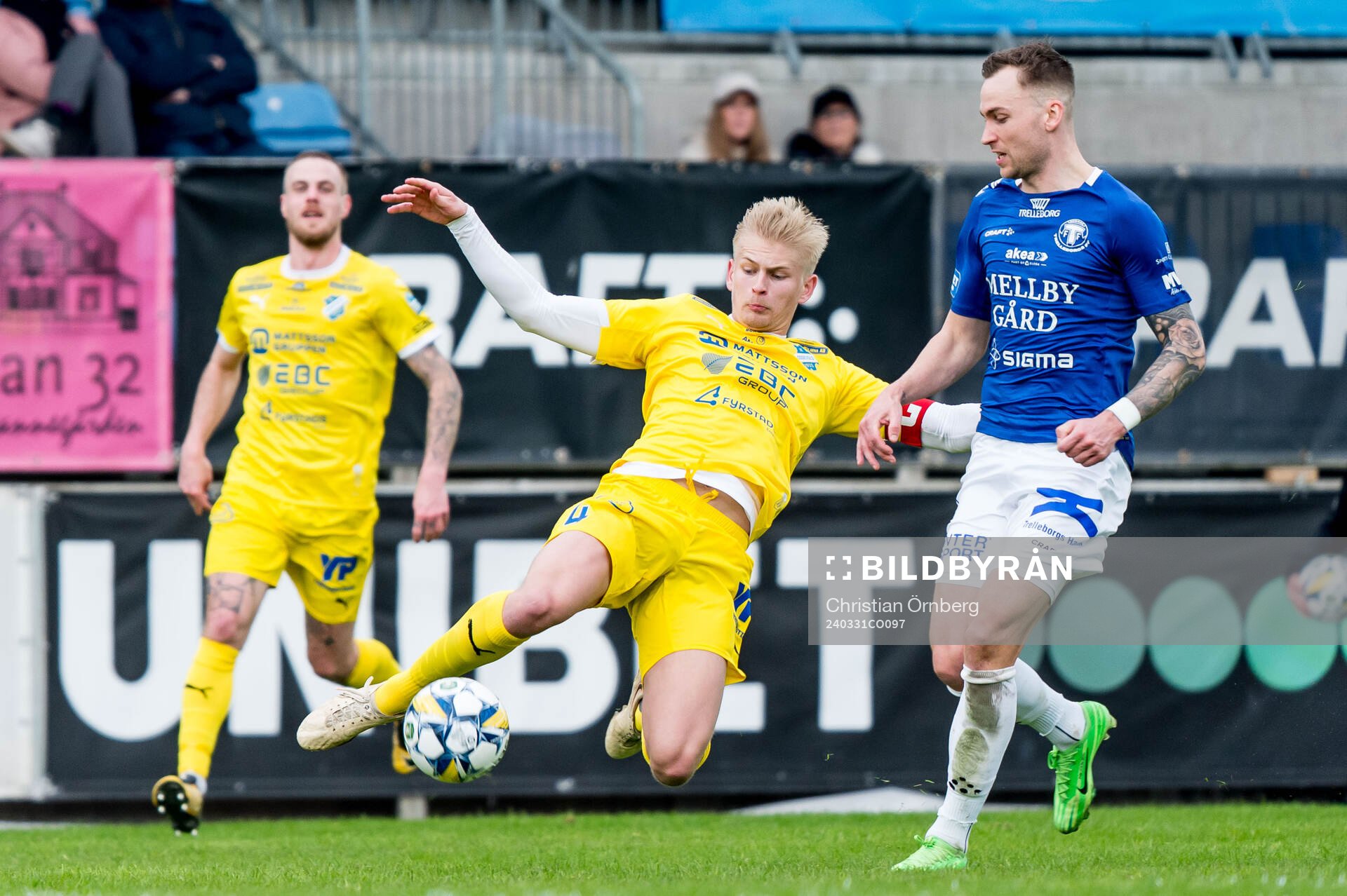 IK Oddevolds Philip Engelbrektsson och Trelleborgs Filip