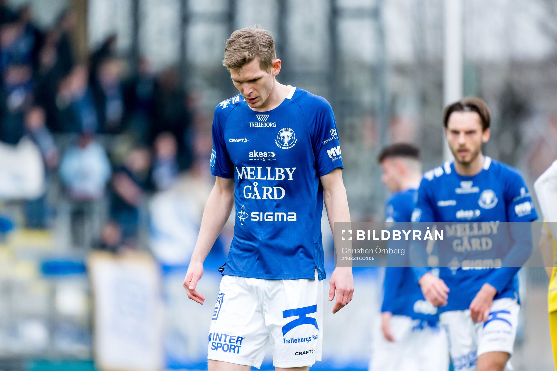 Trelleborgs Fritiof Björkén deppar