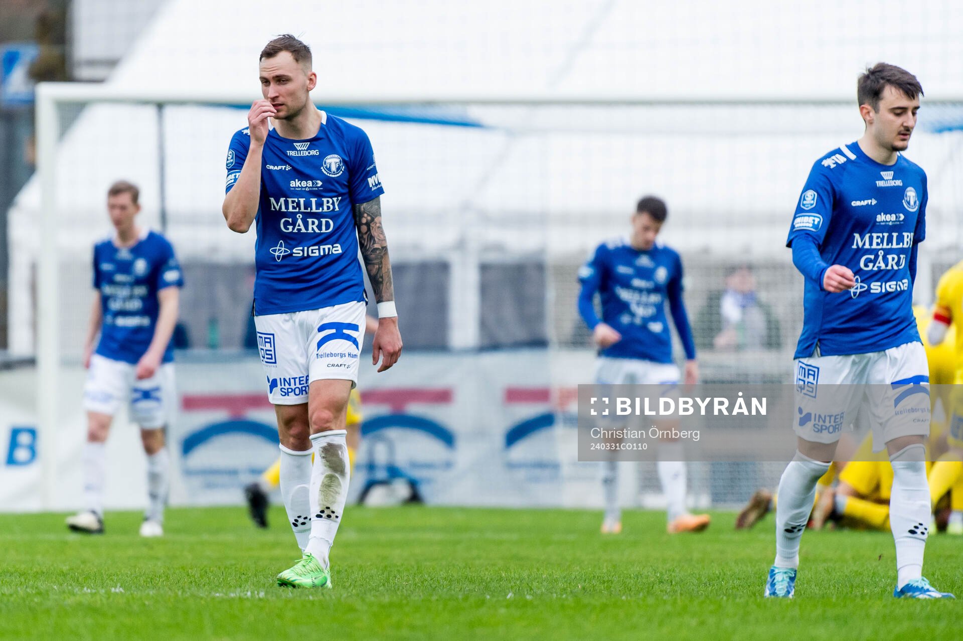 Trelleborgs spelare deppar