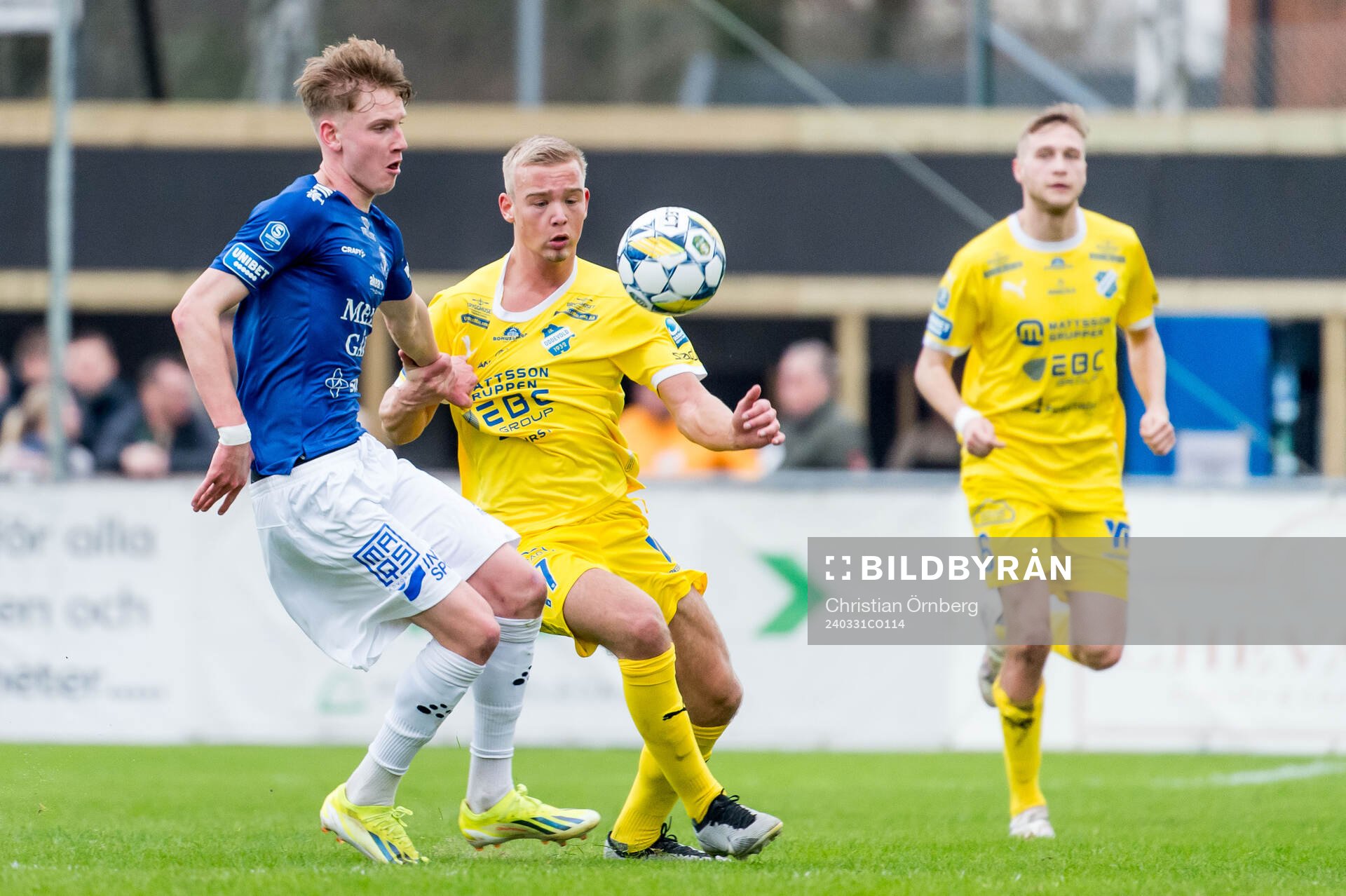 Trelleborgs Karl Wendt och IK Oddevolds Olle Kjellman Olblad