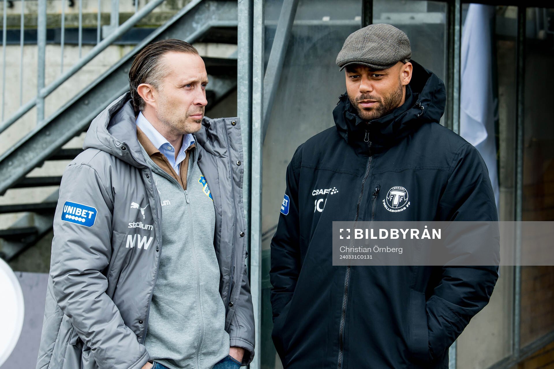 IK Oddevolds sportchef Mats Winblad och Trelleborgs