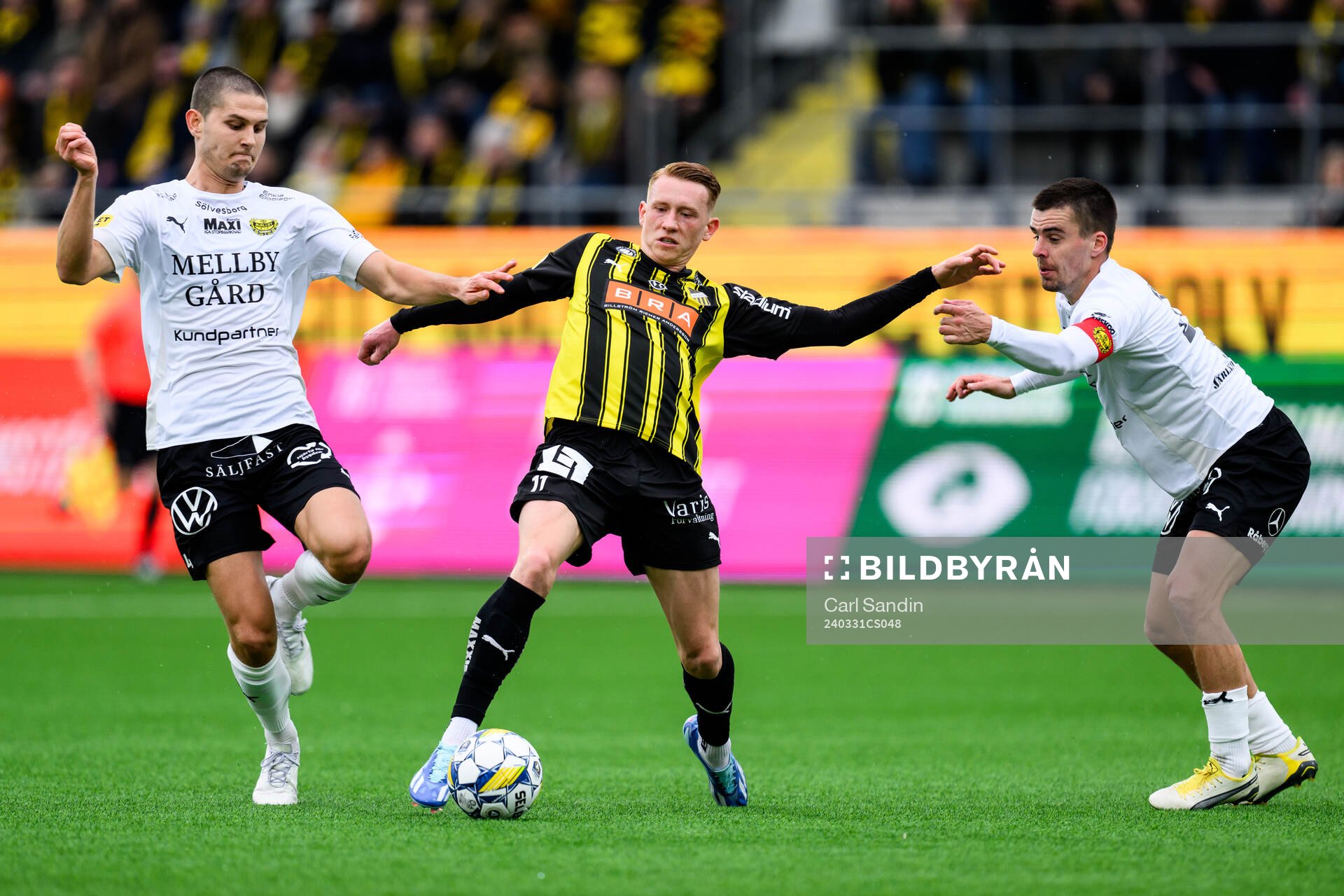 Mjällbys Rasmus Wikström och Jesper Gustavsson mot