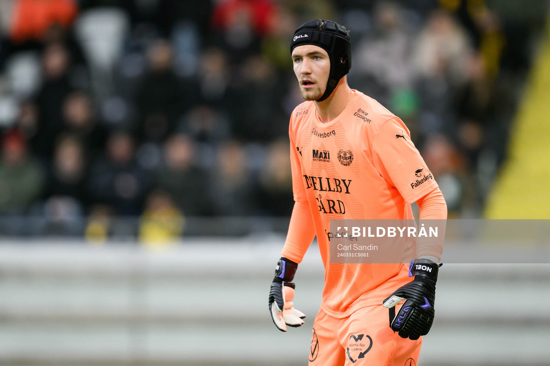 Mjällbys målvakt Noel Törnqvist