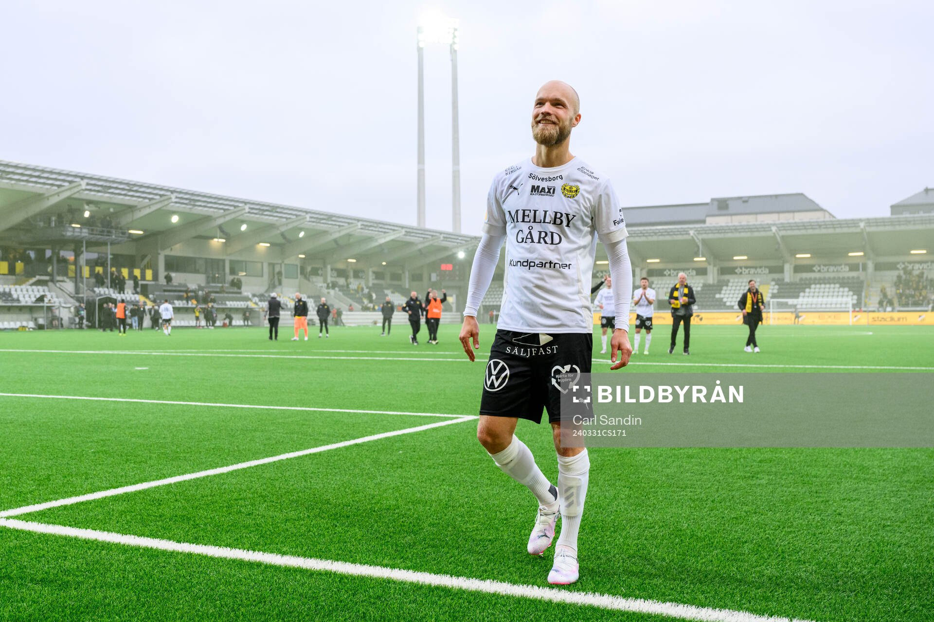 Mjällbys Viktor Gustafson jublar