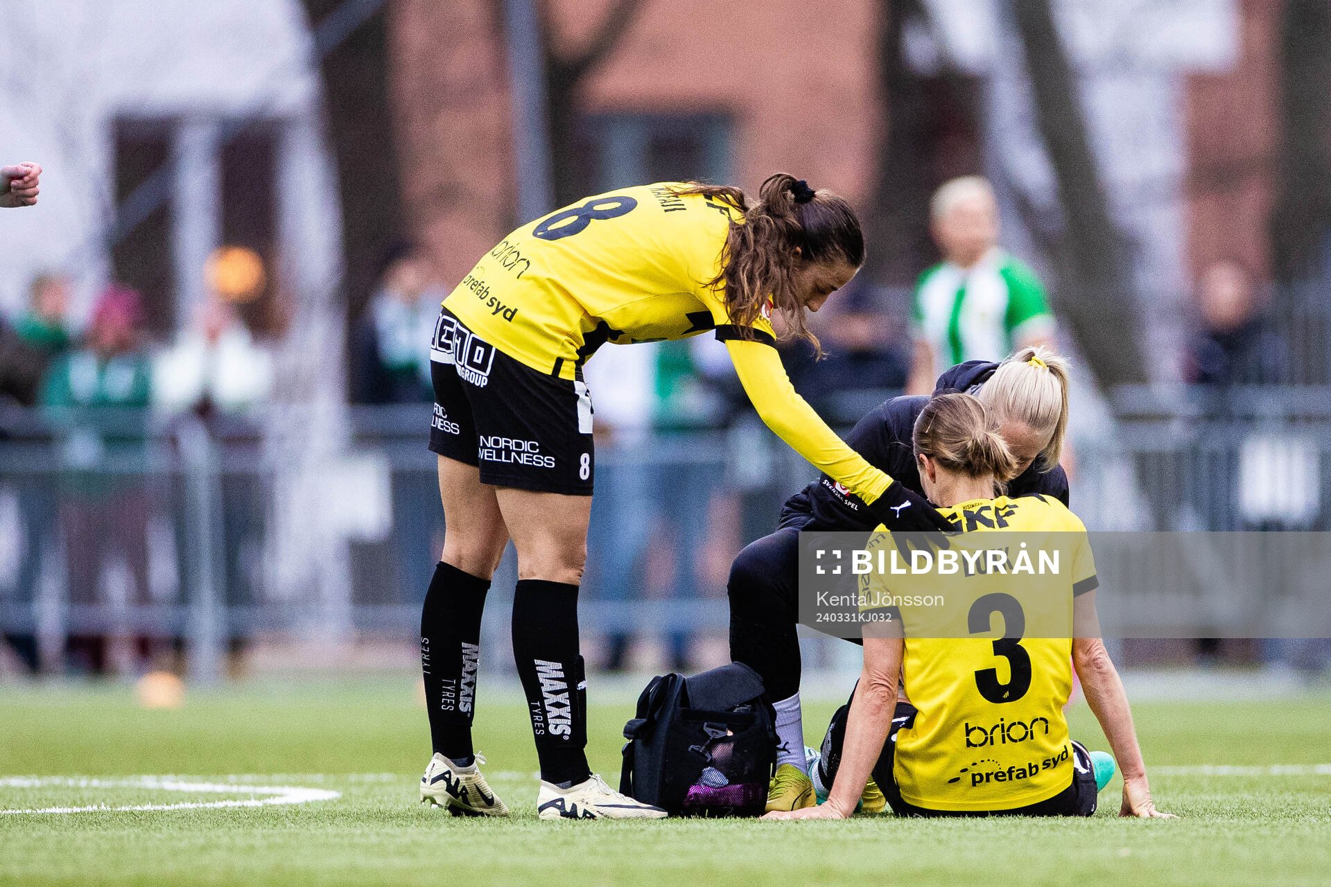 Häckens Aivi Luik har ont