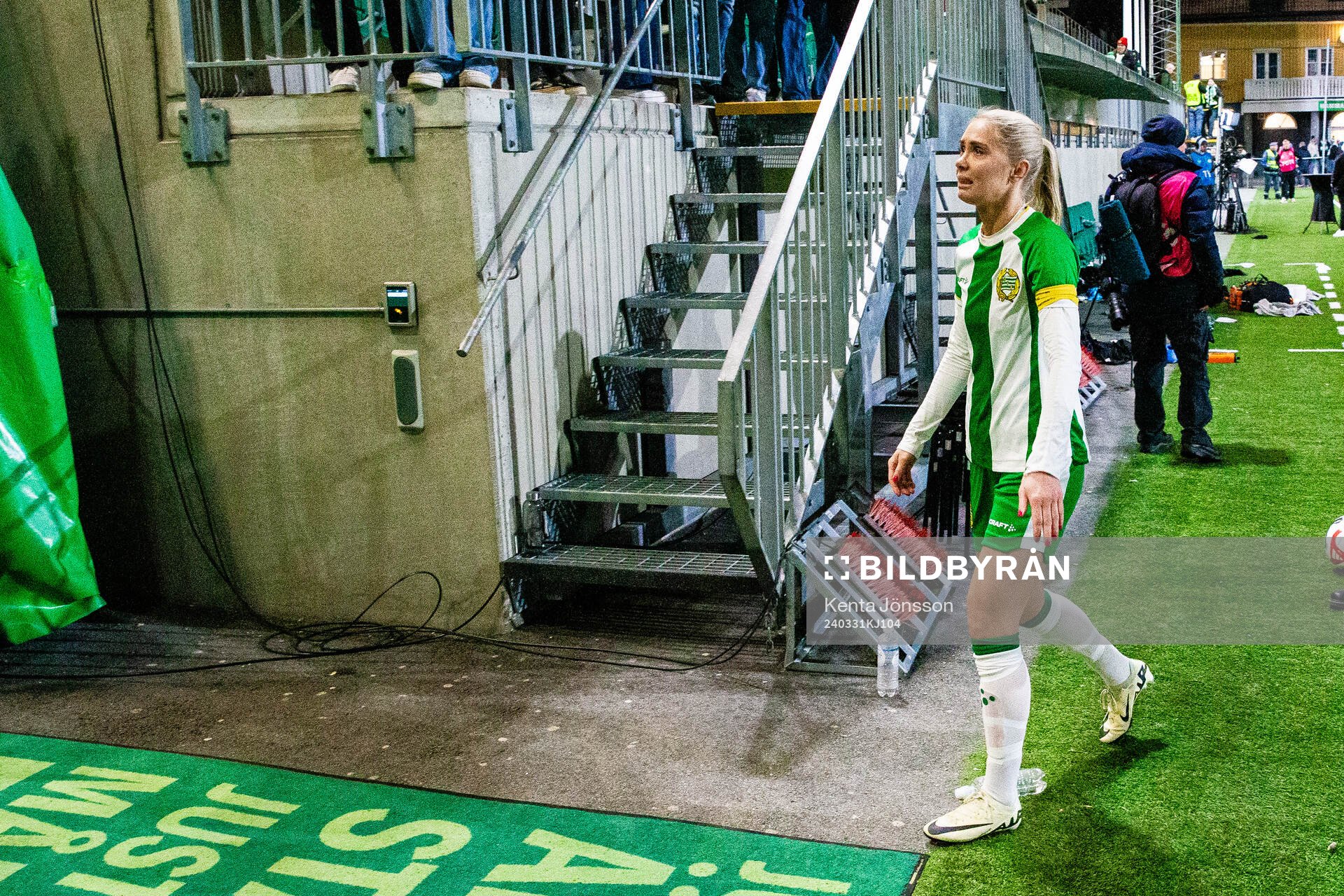 Hammarbys Alice Carlsson deppar