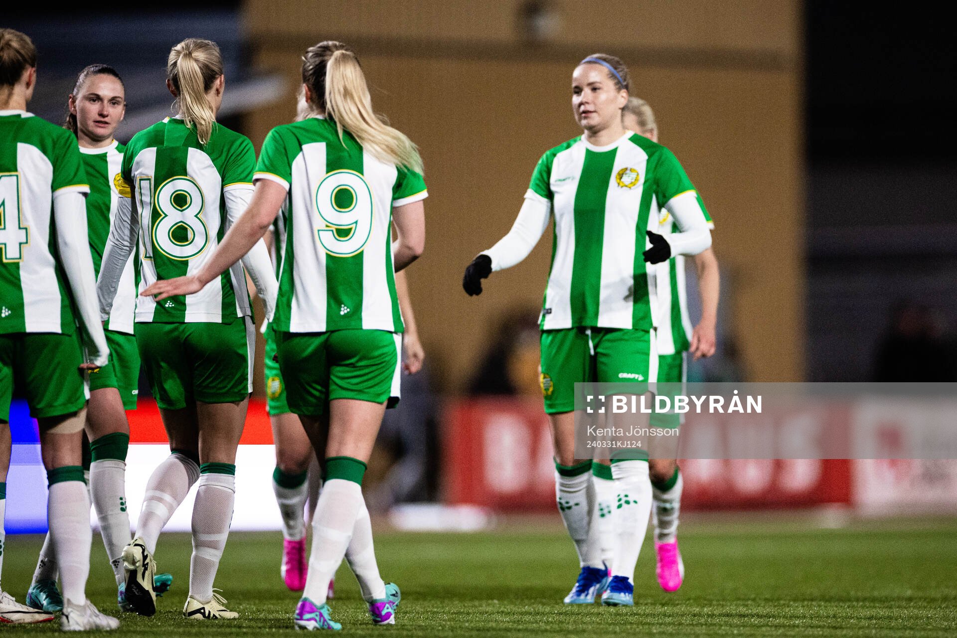 Hammarbys Alice Carlsson deppar