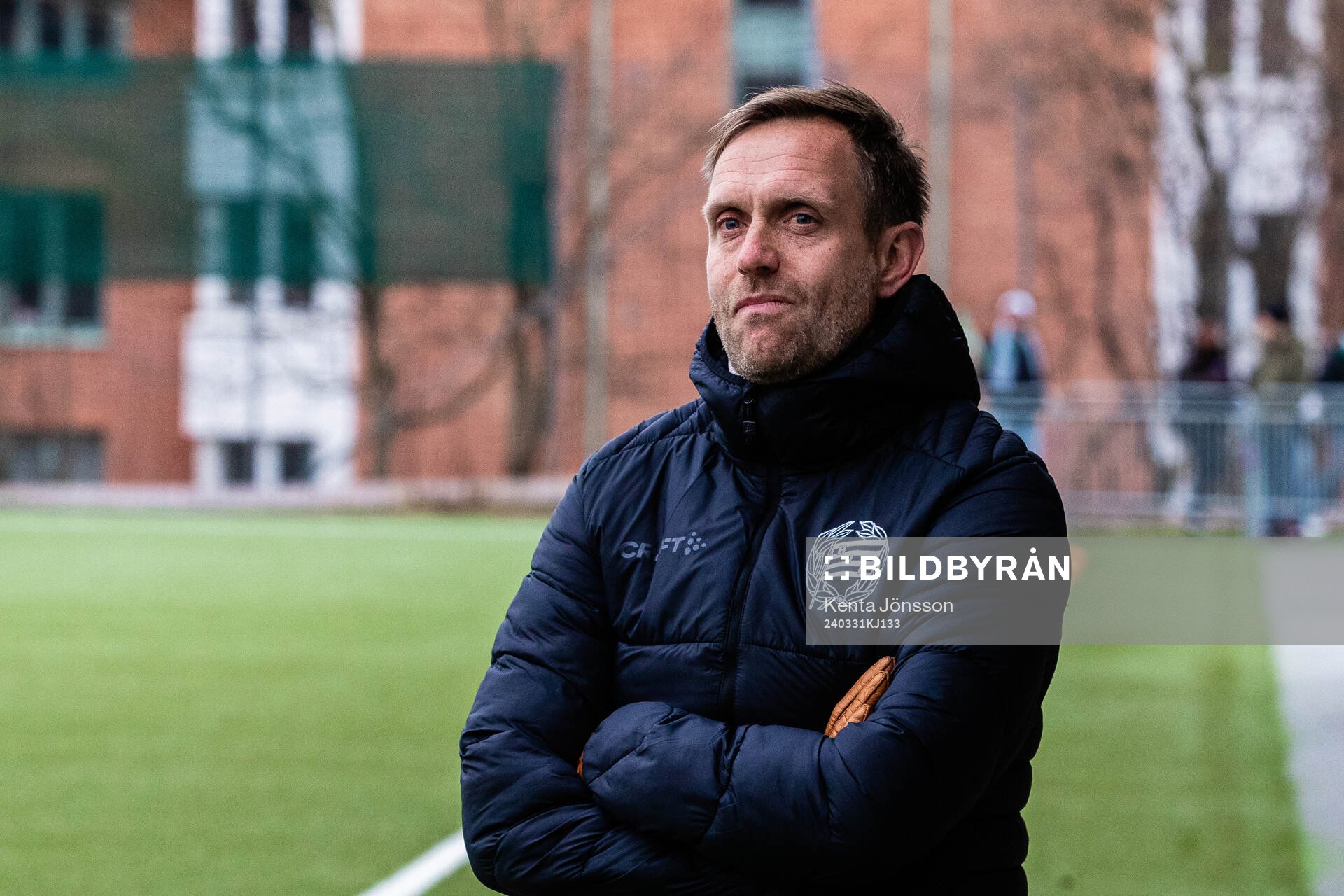 Hammarbys tränare Martin Sjögren