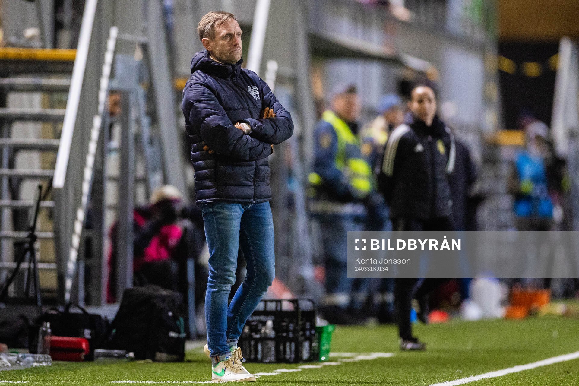 Hammarbys tränare Martin Sjögren