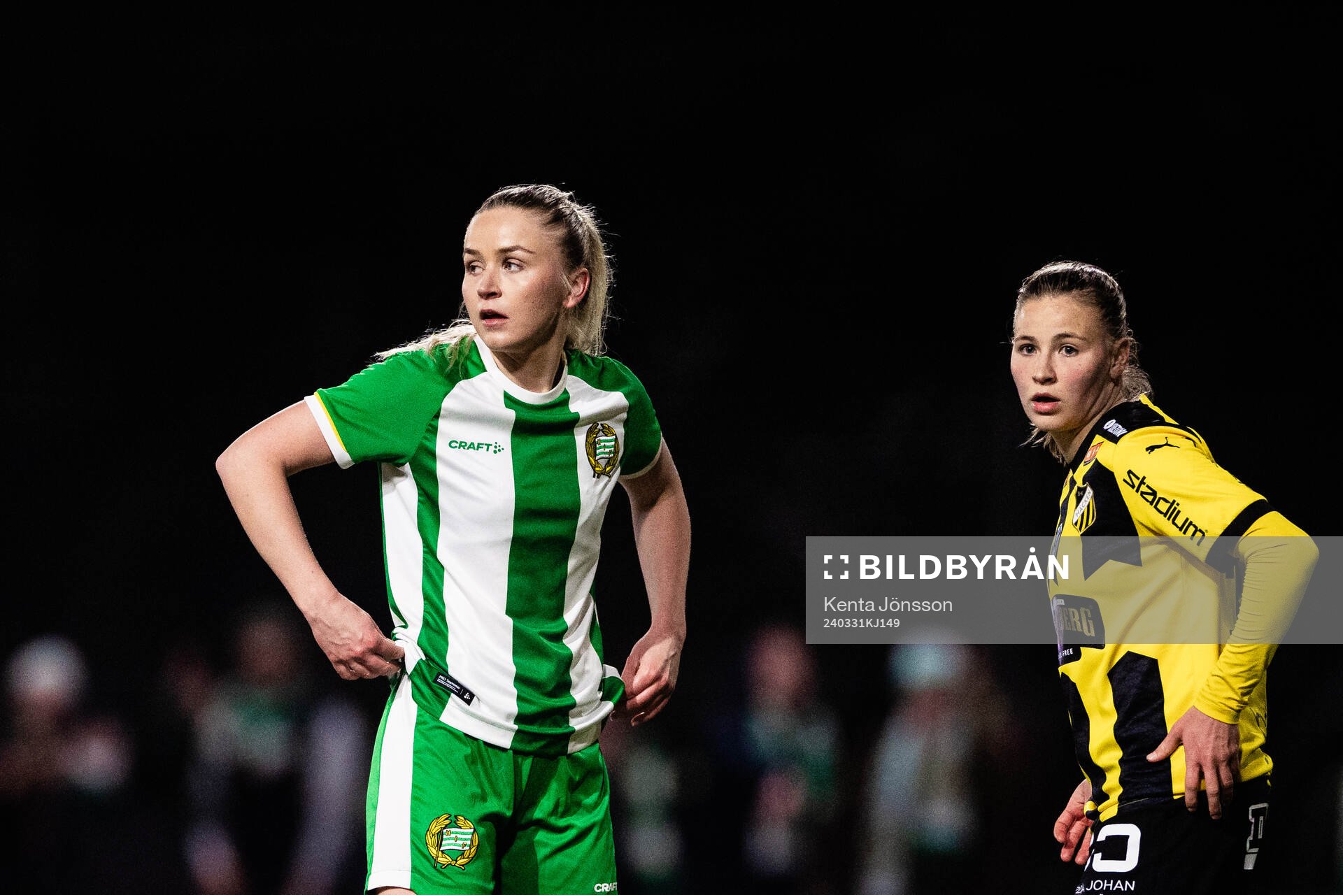 Hammarbys Anna Jøsendal deppar