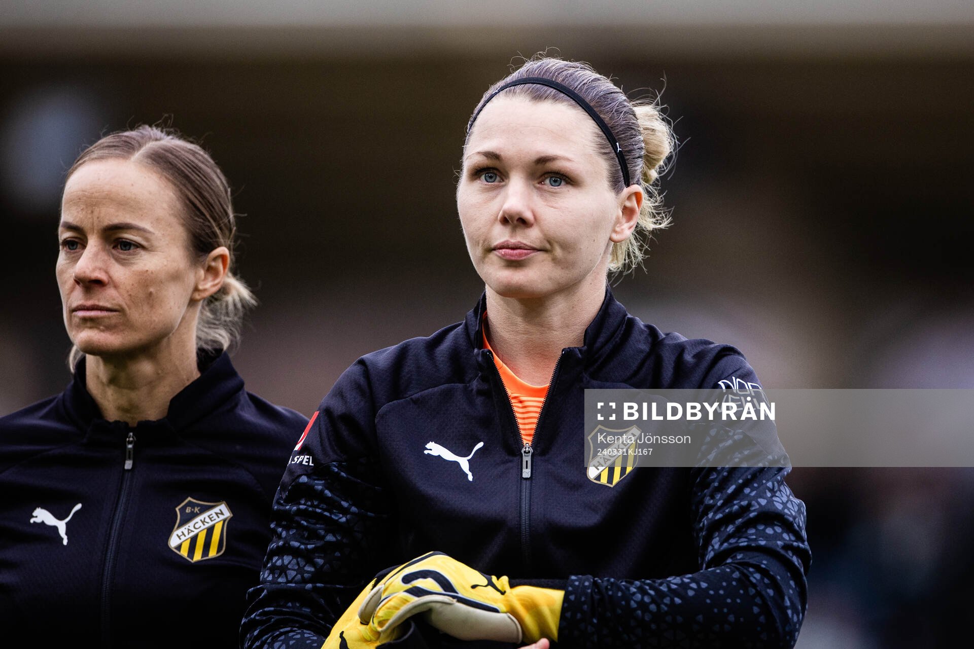 Häckens målvakt Jennifer Falk