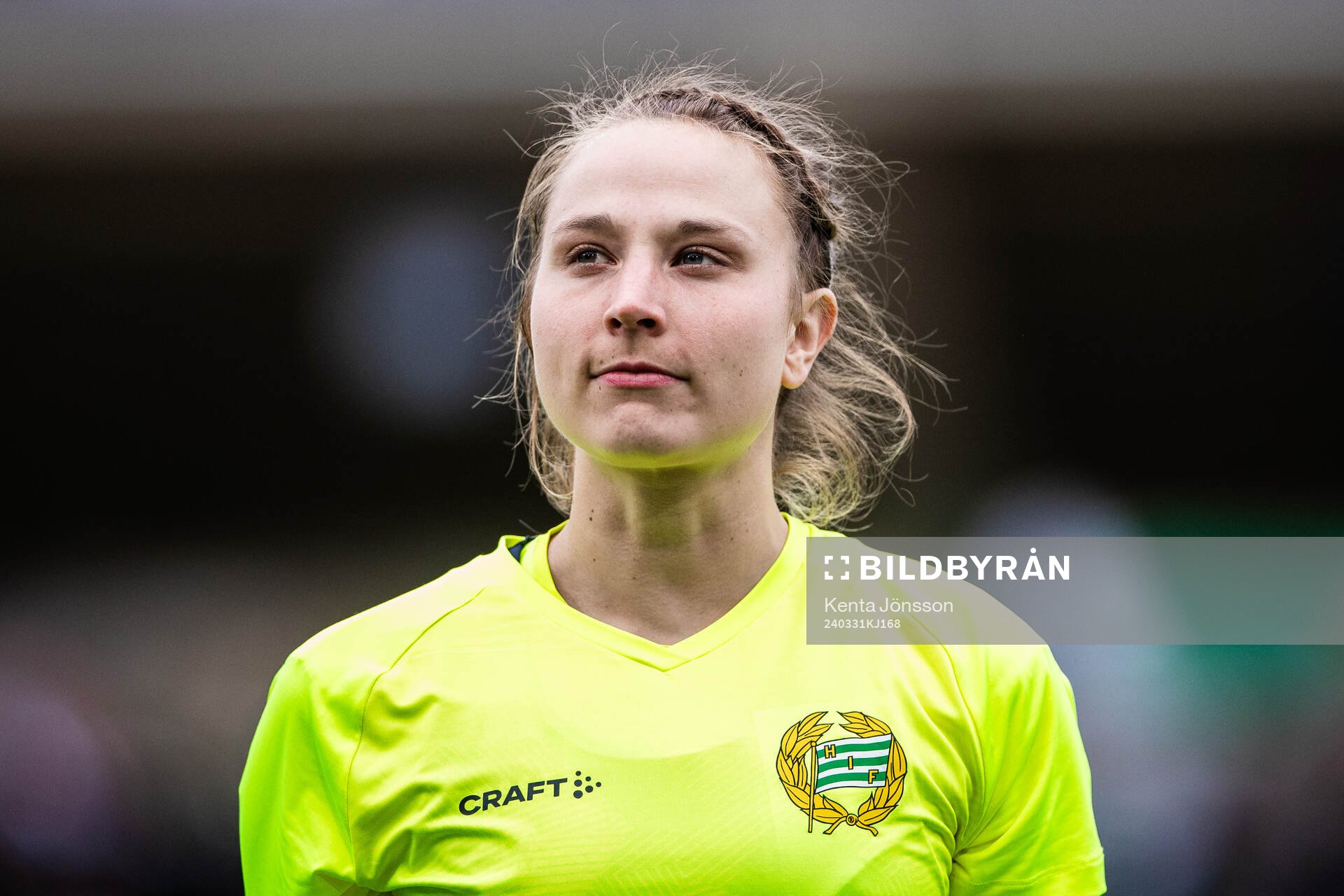 Hammarbys målvakt Anna Tamminen