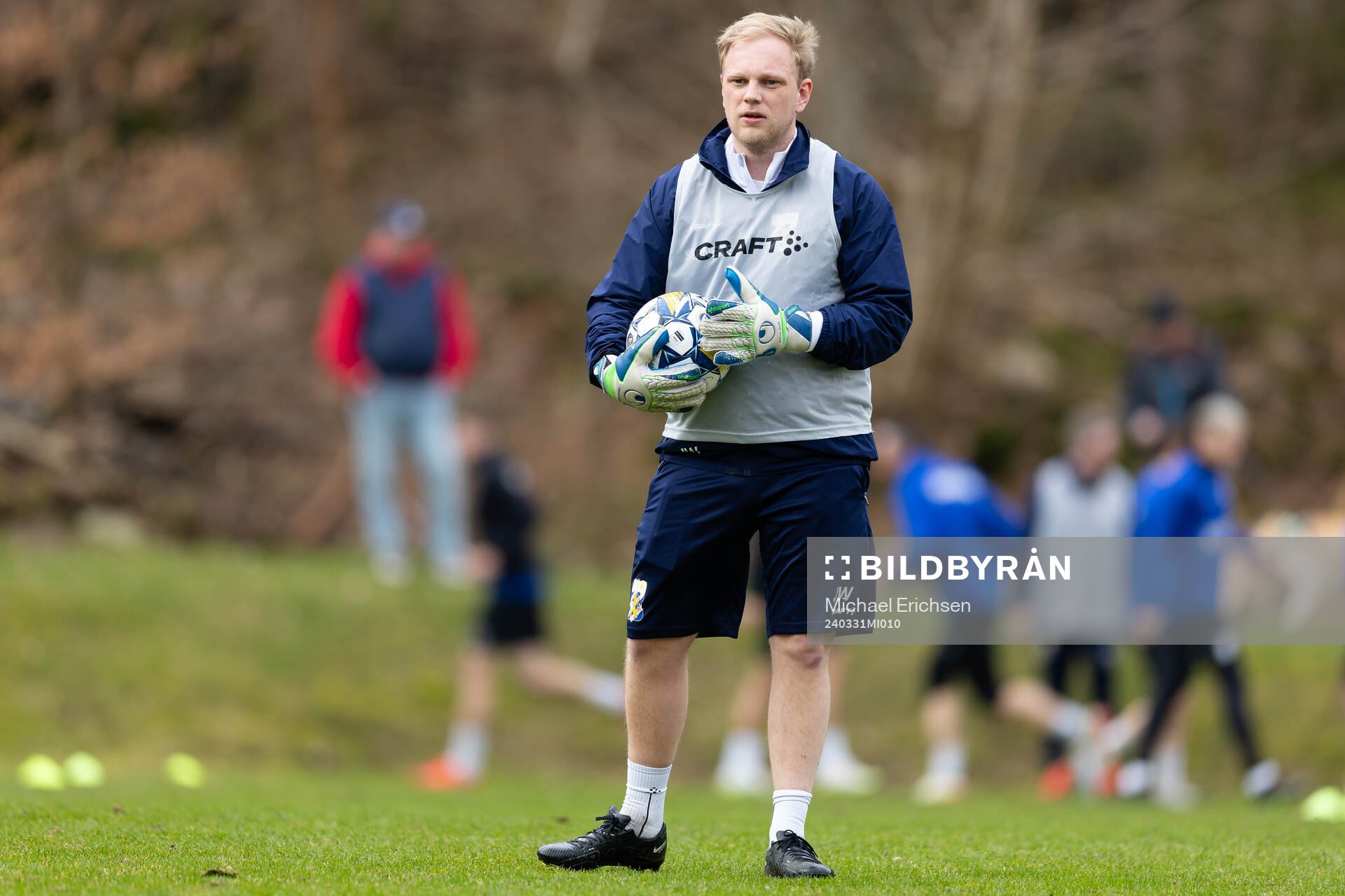 IFK Göteborgs målvaktstränare Johan Wahlund