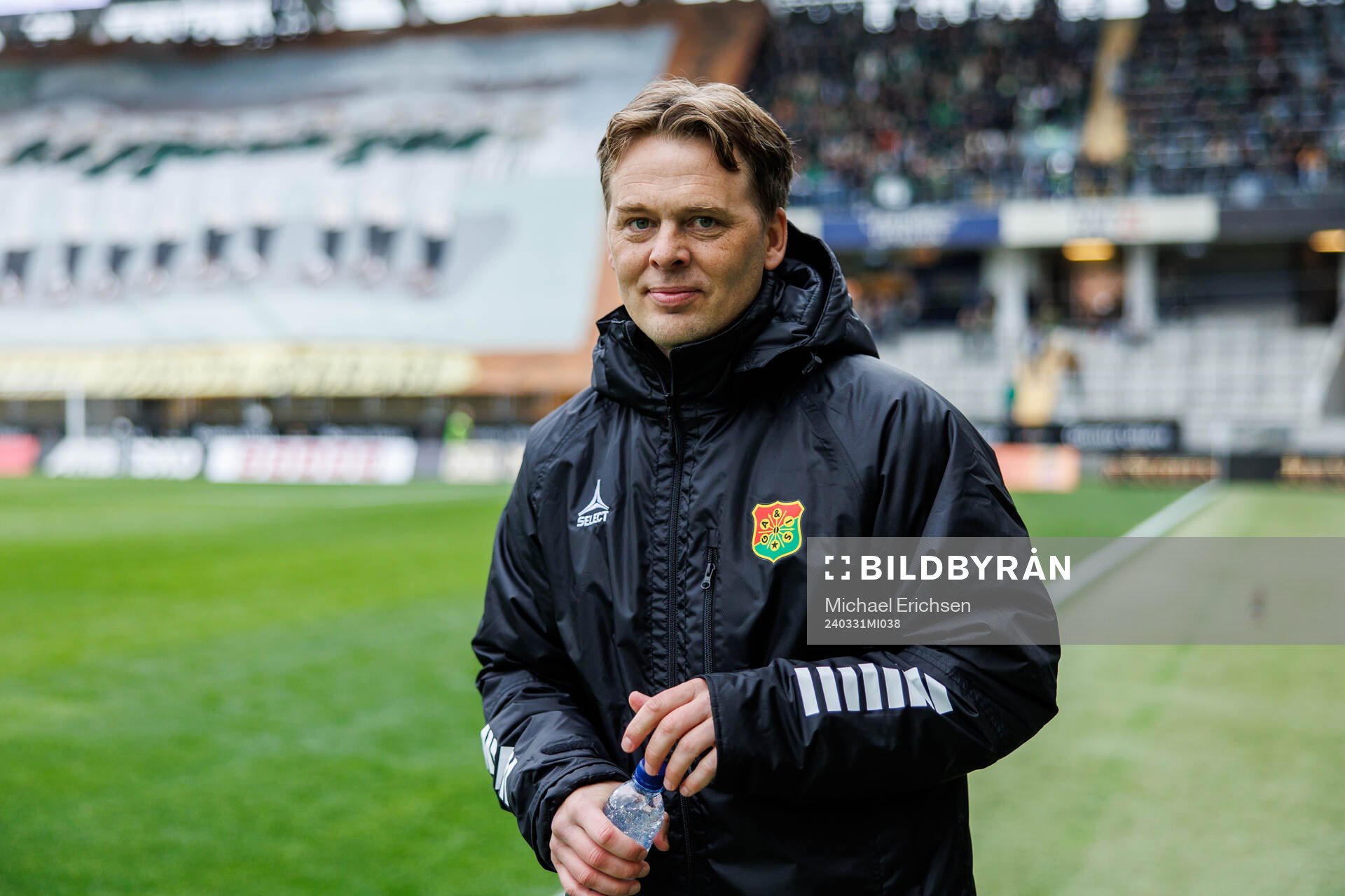GAIS tränare Fredrik Holmberg