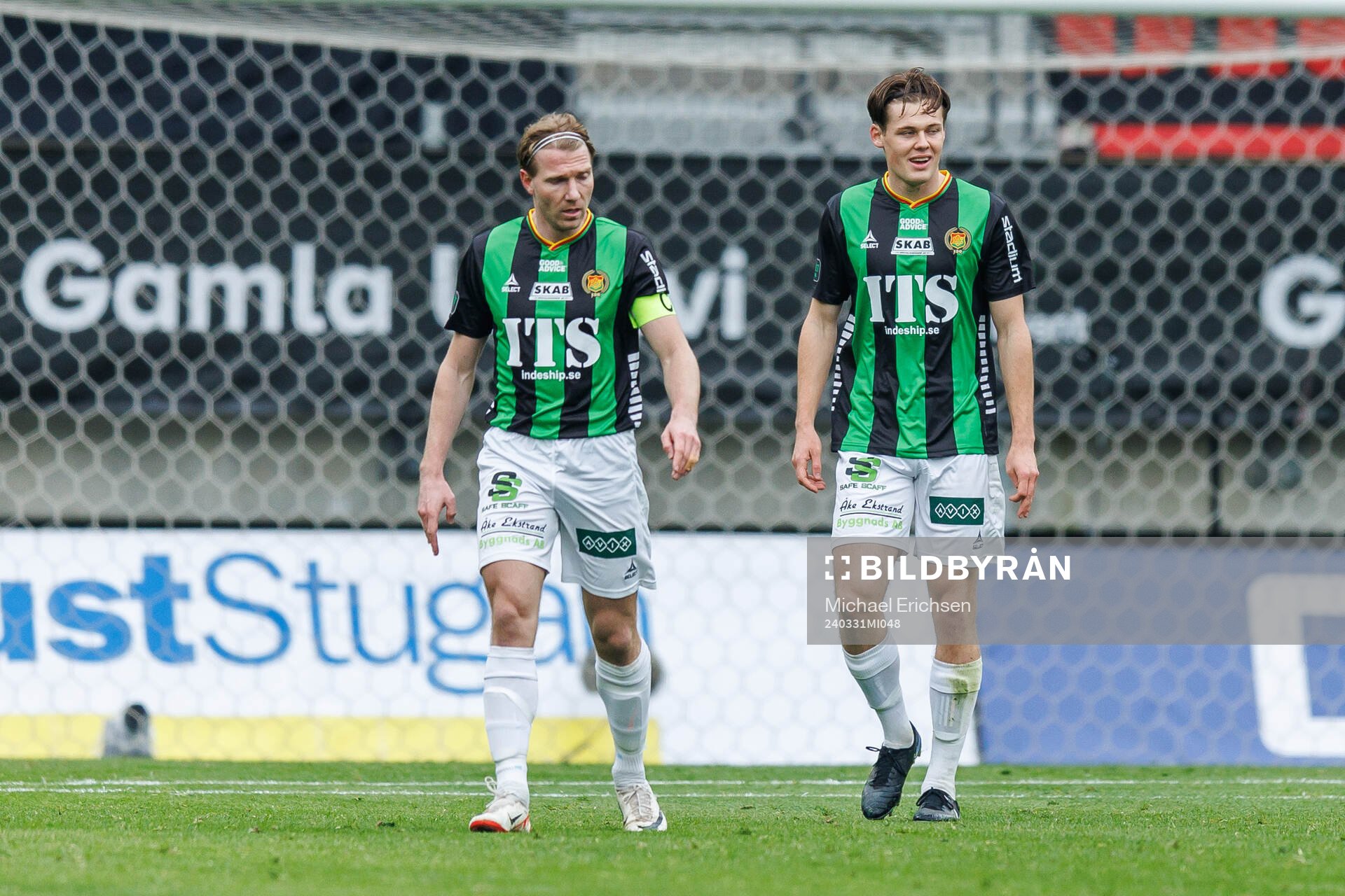 GAIS August Wängberg och Axel Henriksson deppar