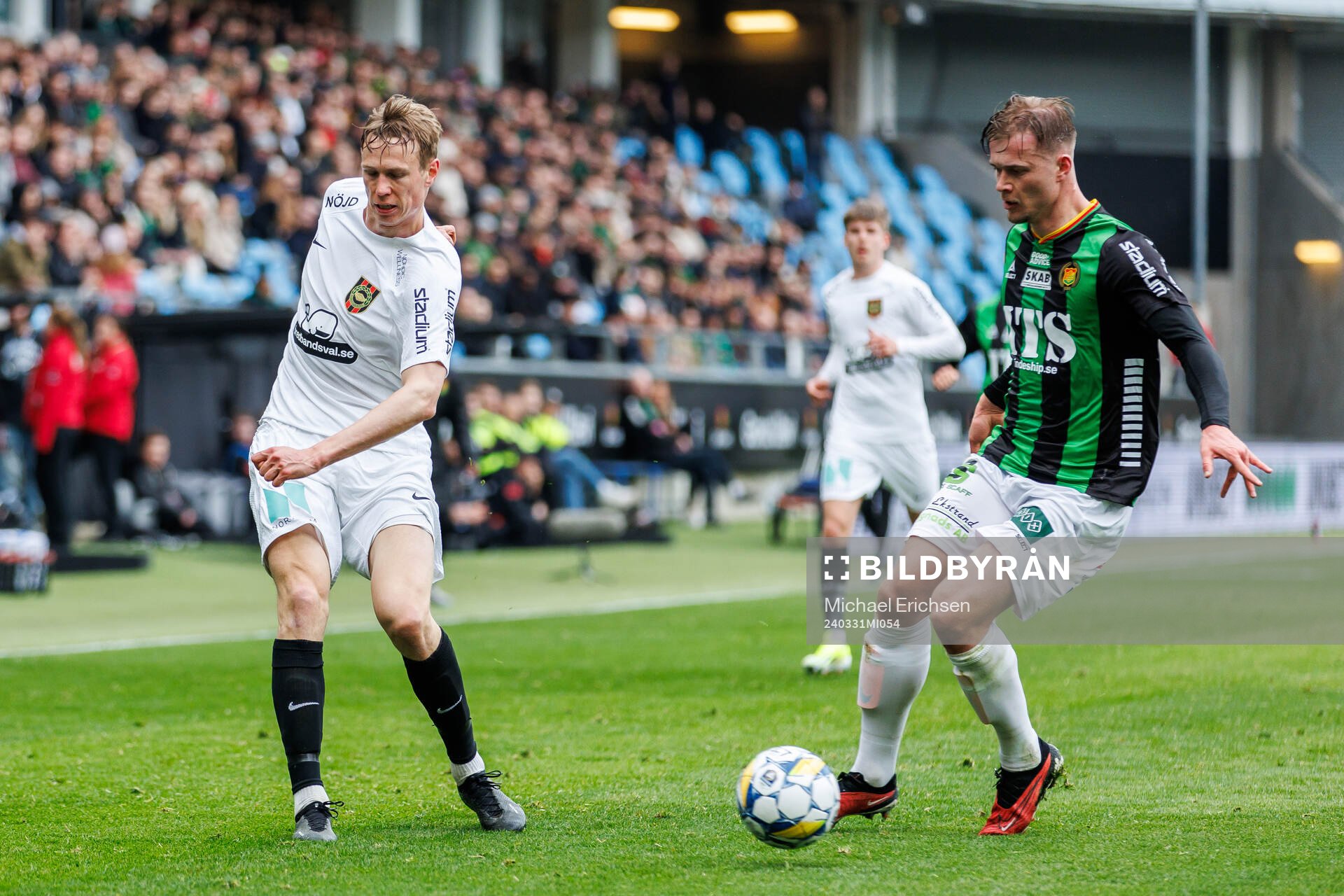 Brommapojkarnas Torbjörn Lysaker Heggem och GAIS Alexander