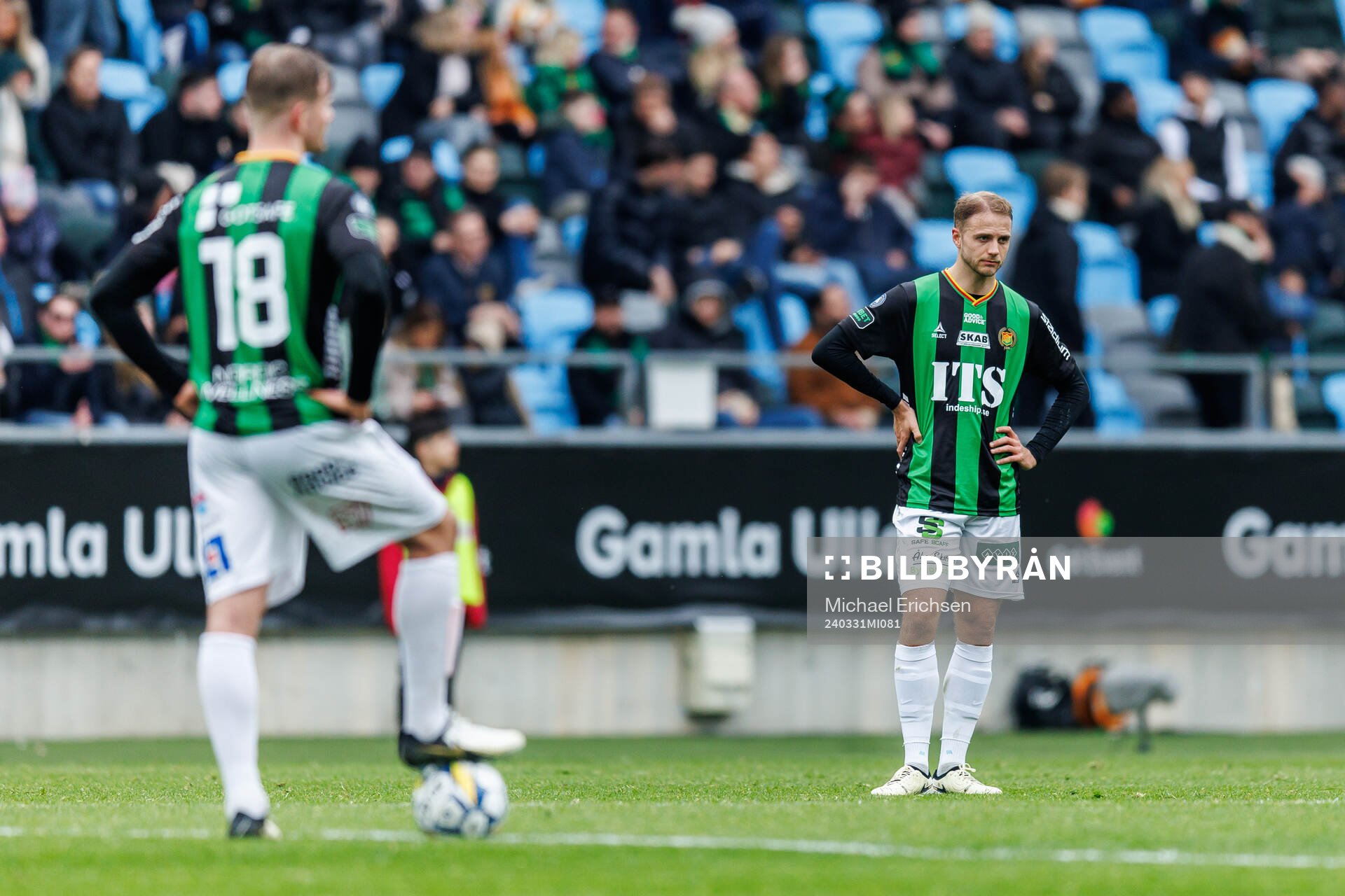GAIS Alexander Ahl Holmström och Gustav Lundgren deppar