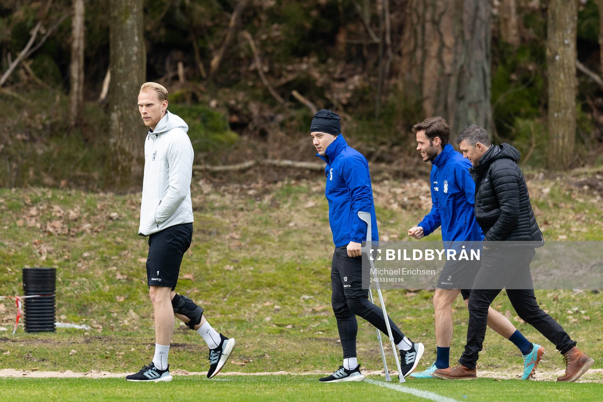 IFK Göteborgs målvakt Pontus Dahlberg, Hussein Carneil,