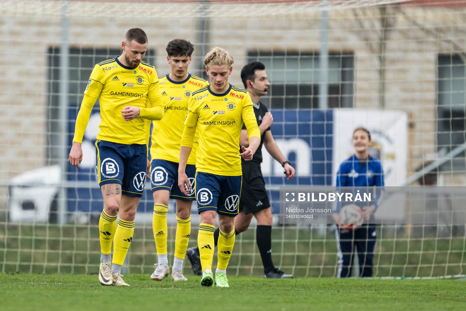 Ängelholms Philip Comnell och Leo Hedenberg deppar