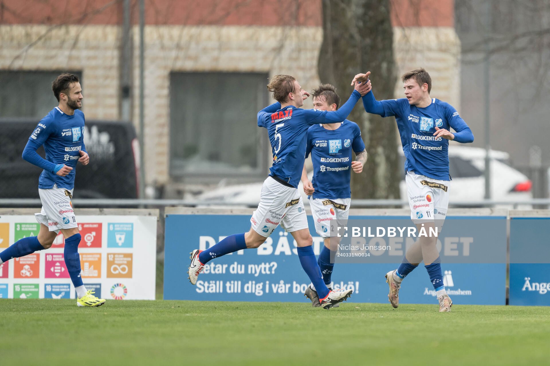 Norrby IFs Max Andersson jublar