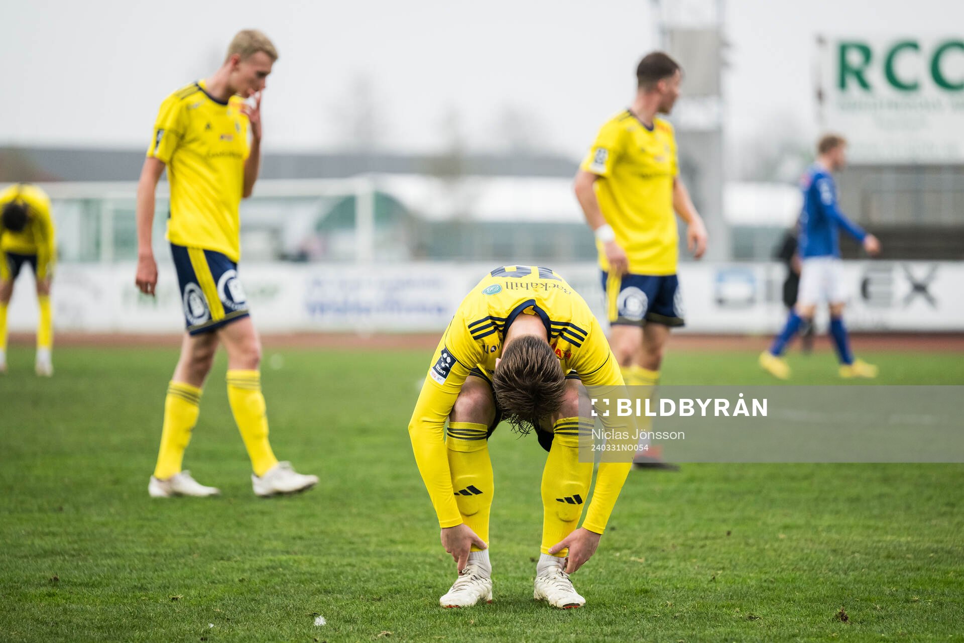 Ängelholms Johan Gudmundsson deppar