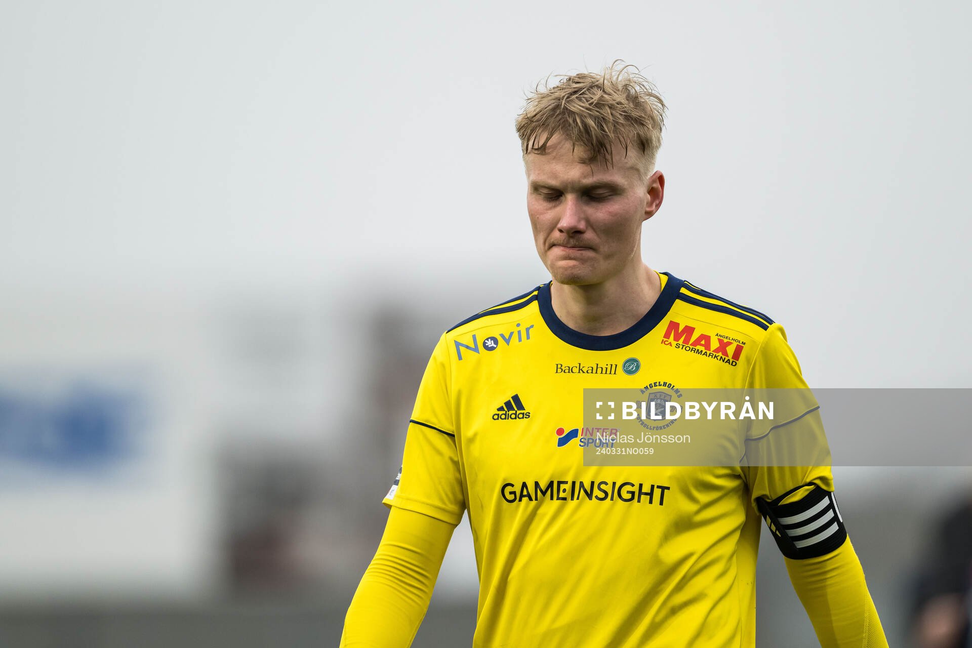 Ängelholms Filip Örnblom deppar