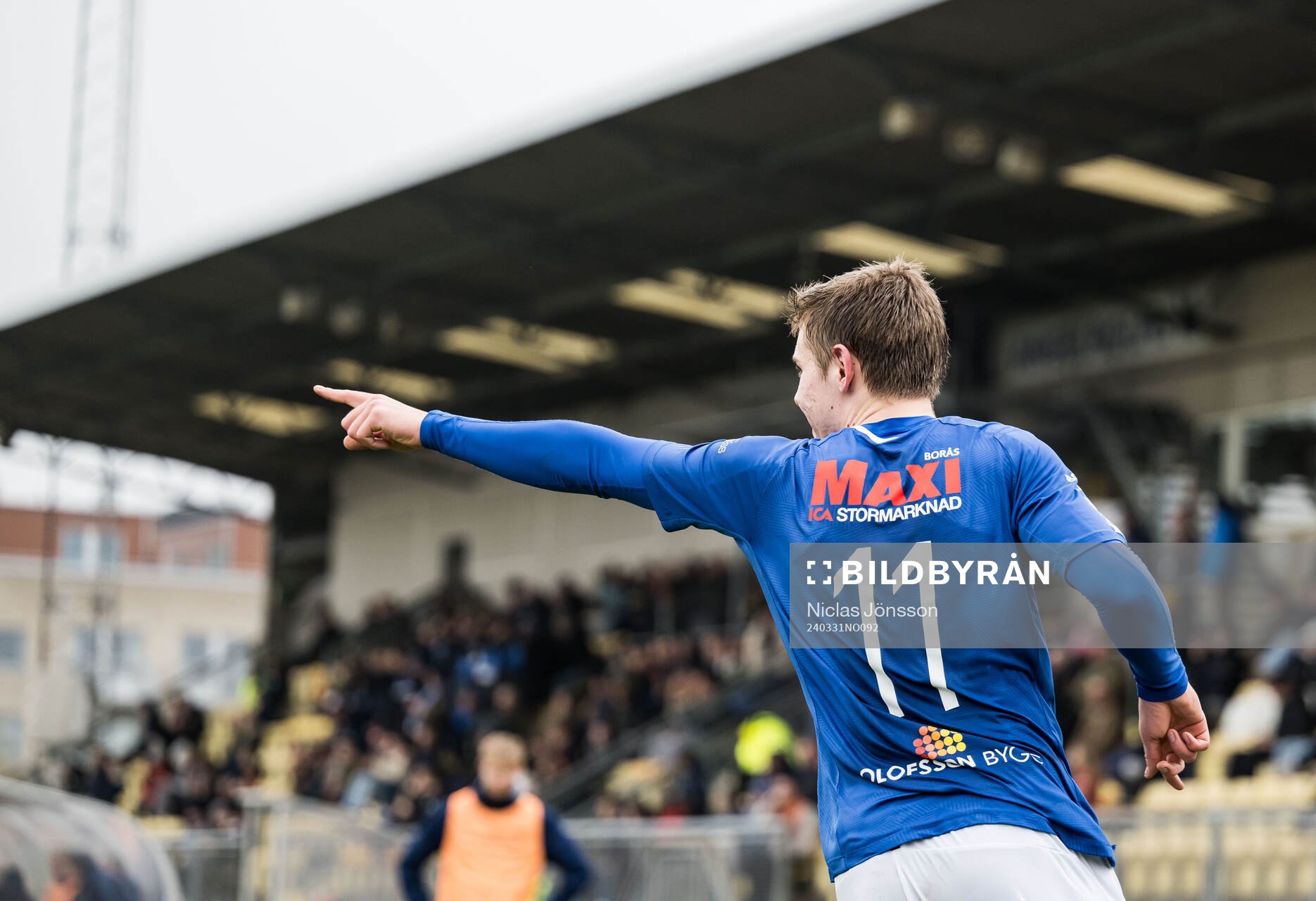 Norrby IFs Max Andersson jublar