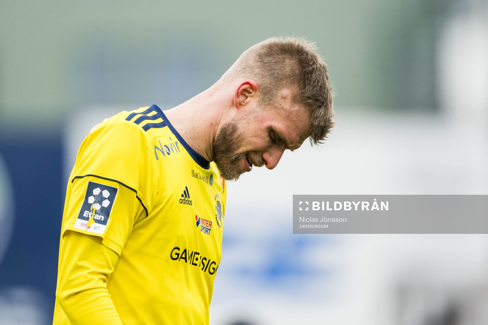 Ängelholms Robin Nilsson deppar