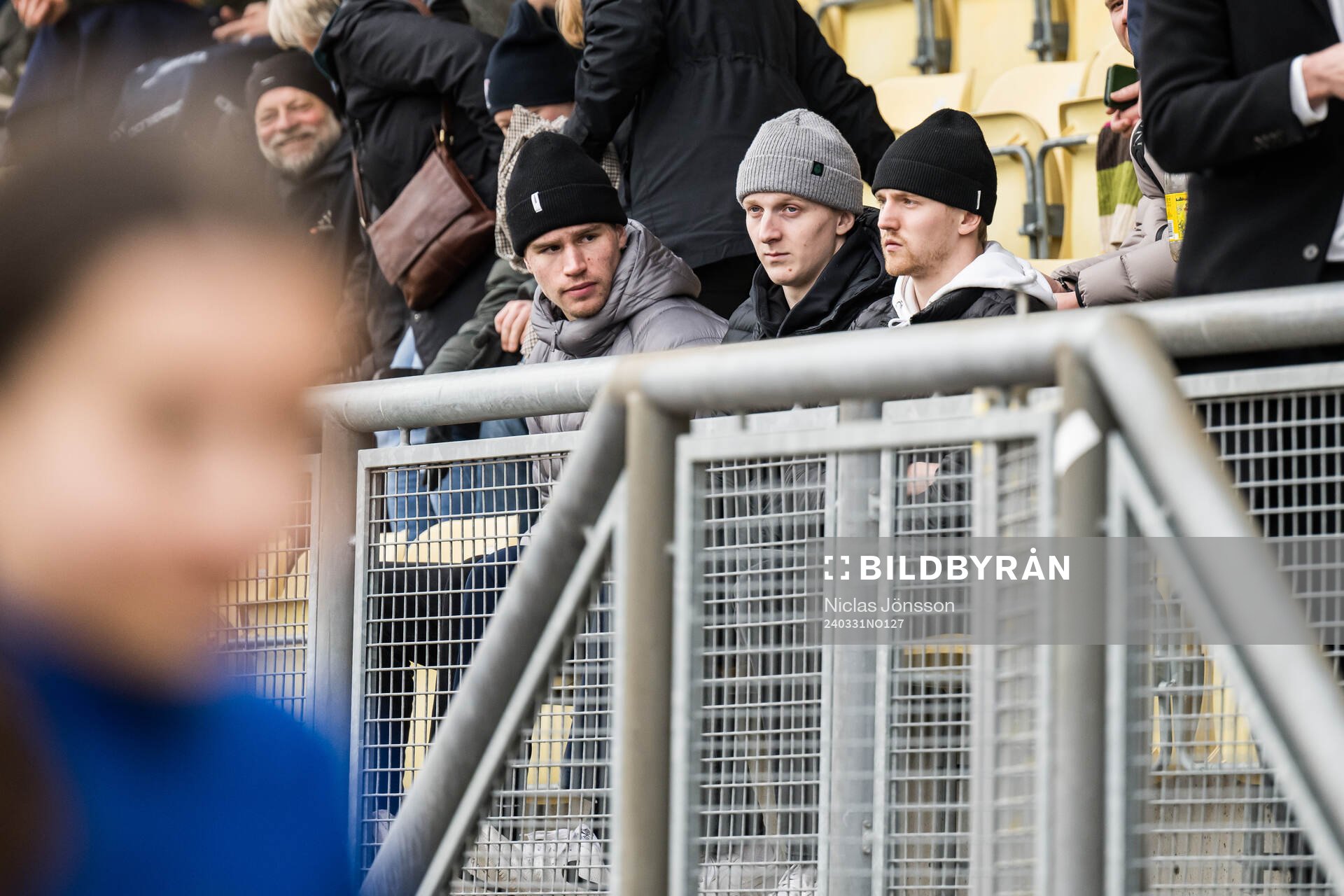 Rögles Albin Sundsvik, Adam Engström  och Linus Sjödin