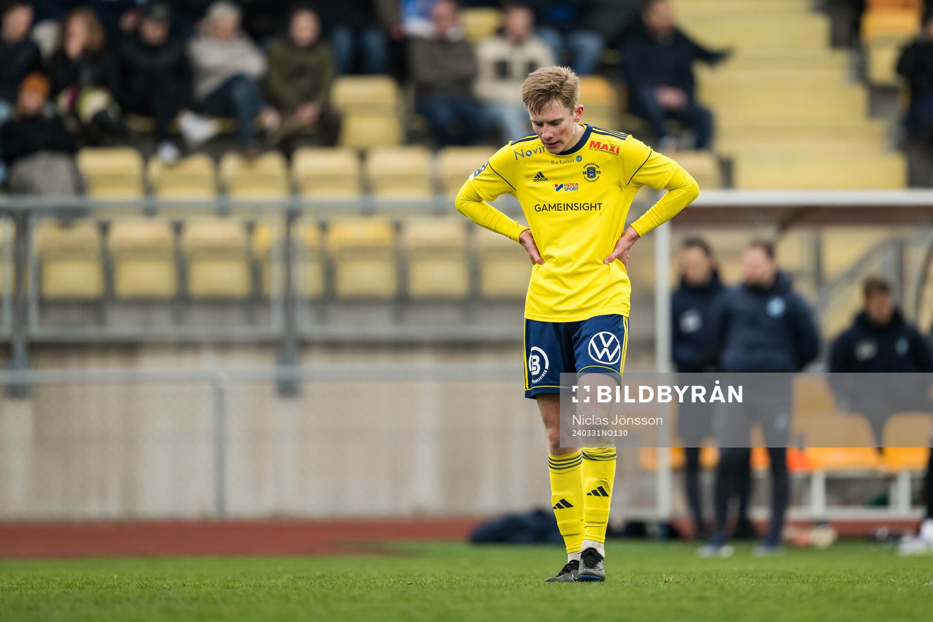 Ängelholms Karl Gunnarsson deppar