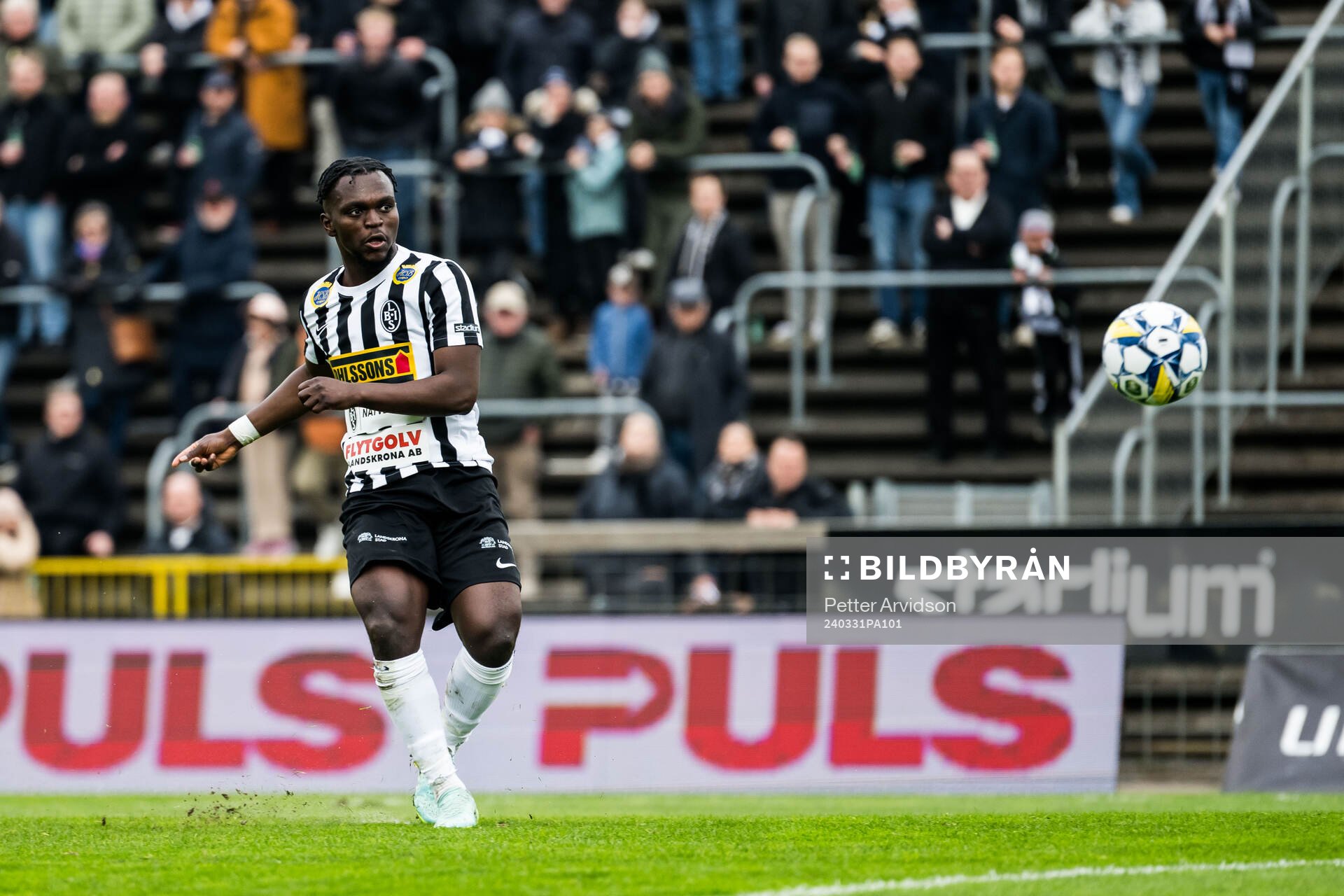 Landskronas Kofi Asare gör 1-0