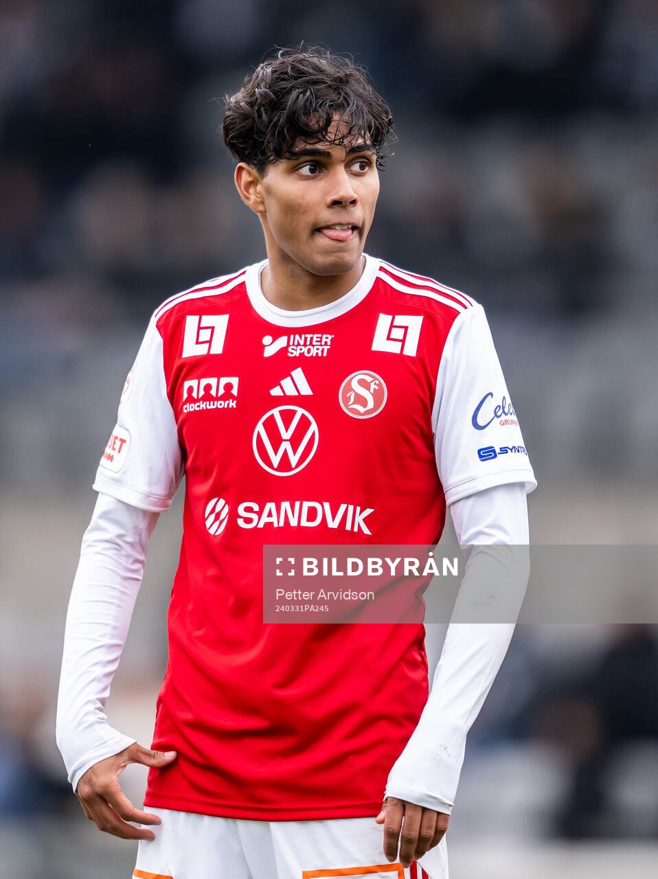 Sandvikens IFs Jonathan Karlsson