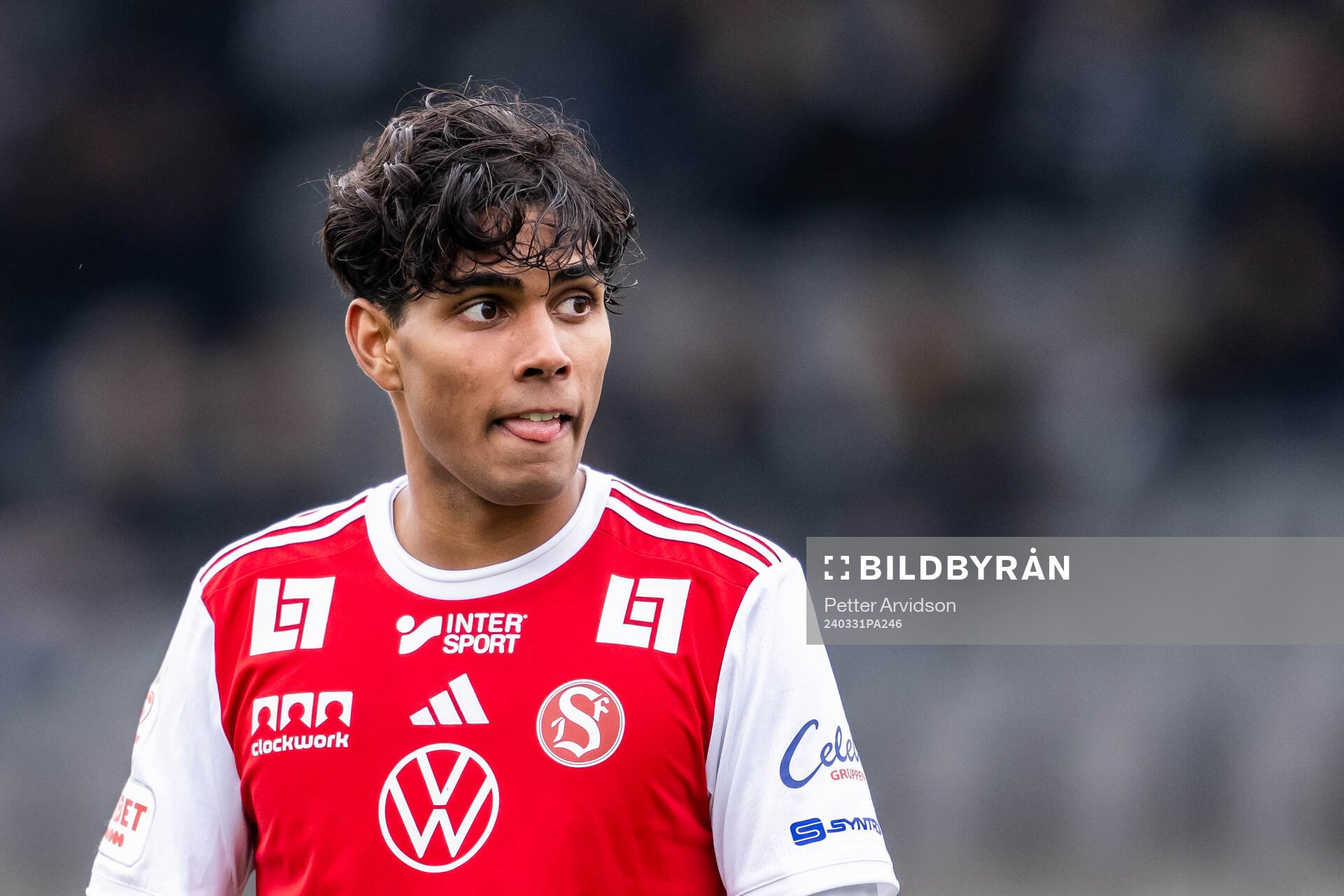 Sandvikens IFs Jonathan Karlsson