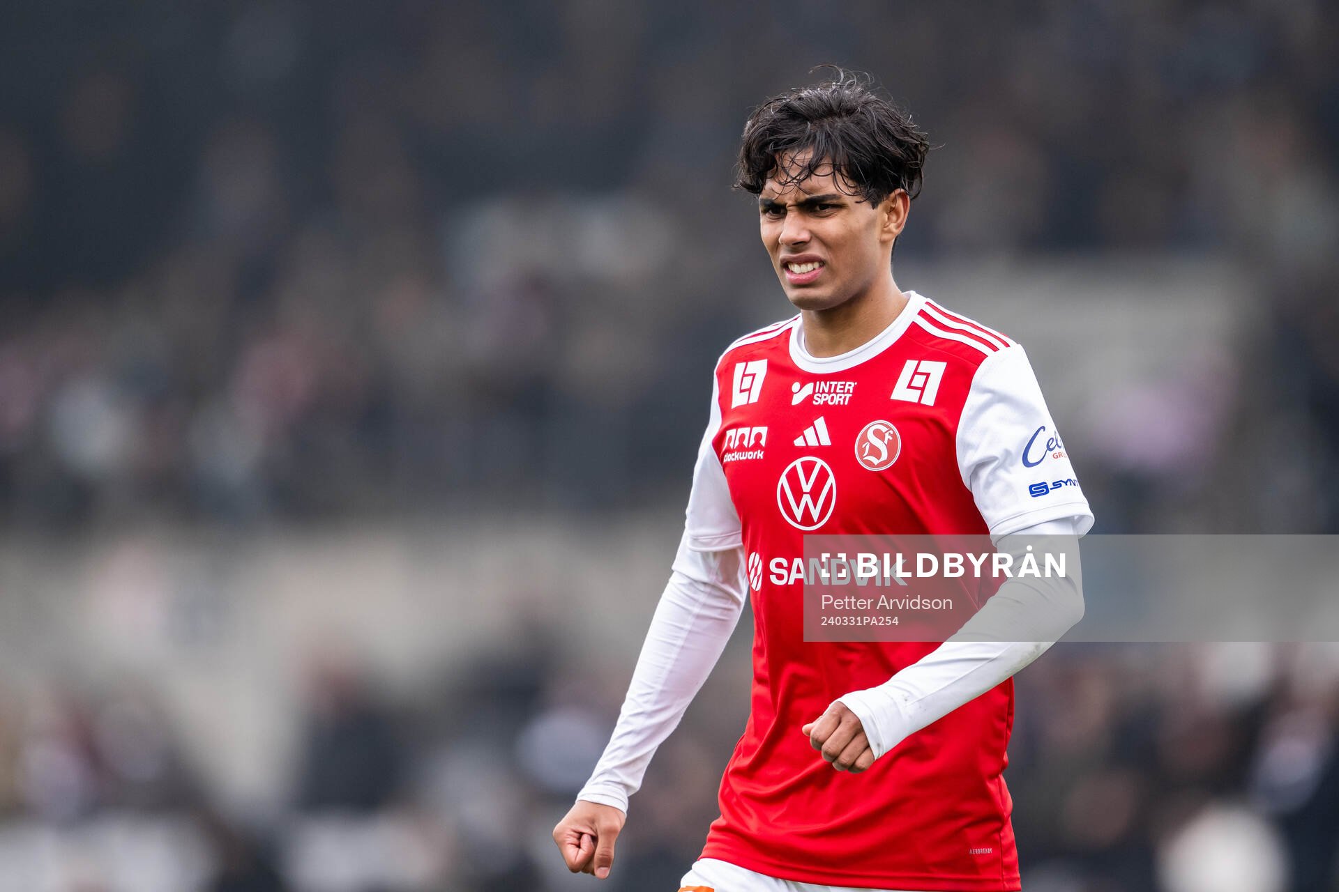 Sandvikens IFs Jonathan Karlsson